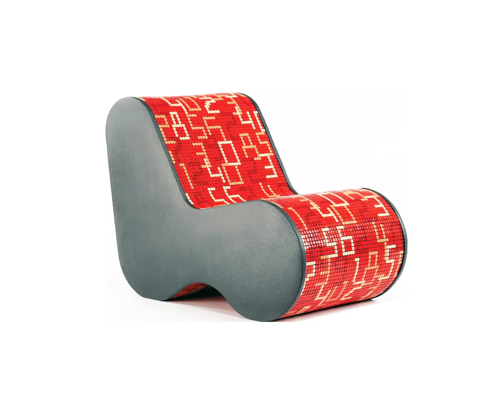 Bisazza - Single Soft Mosaic Data Red