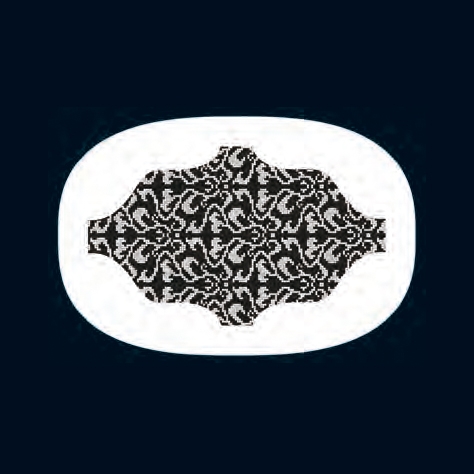 Mosaic Super Ellipse | Damasco