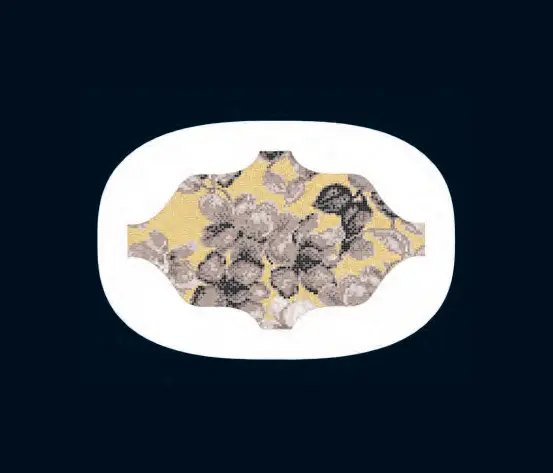 Bisazza - Mosaic Super Ellipse | Hanami white