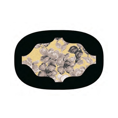 Mosaic Super Ellipse | Hanami black