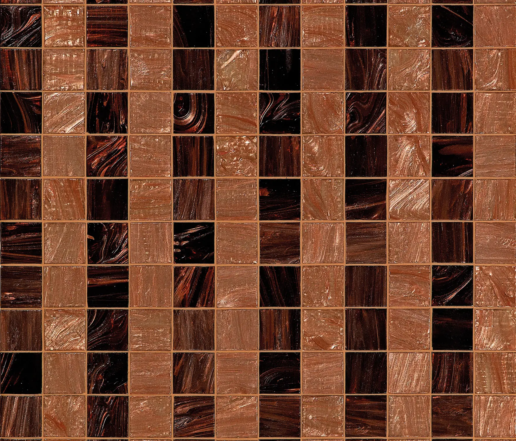 Bisazza - Rayures Marrons
