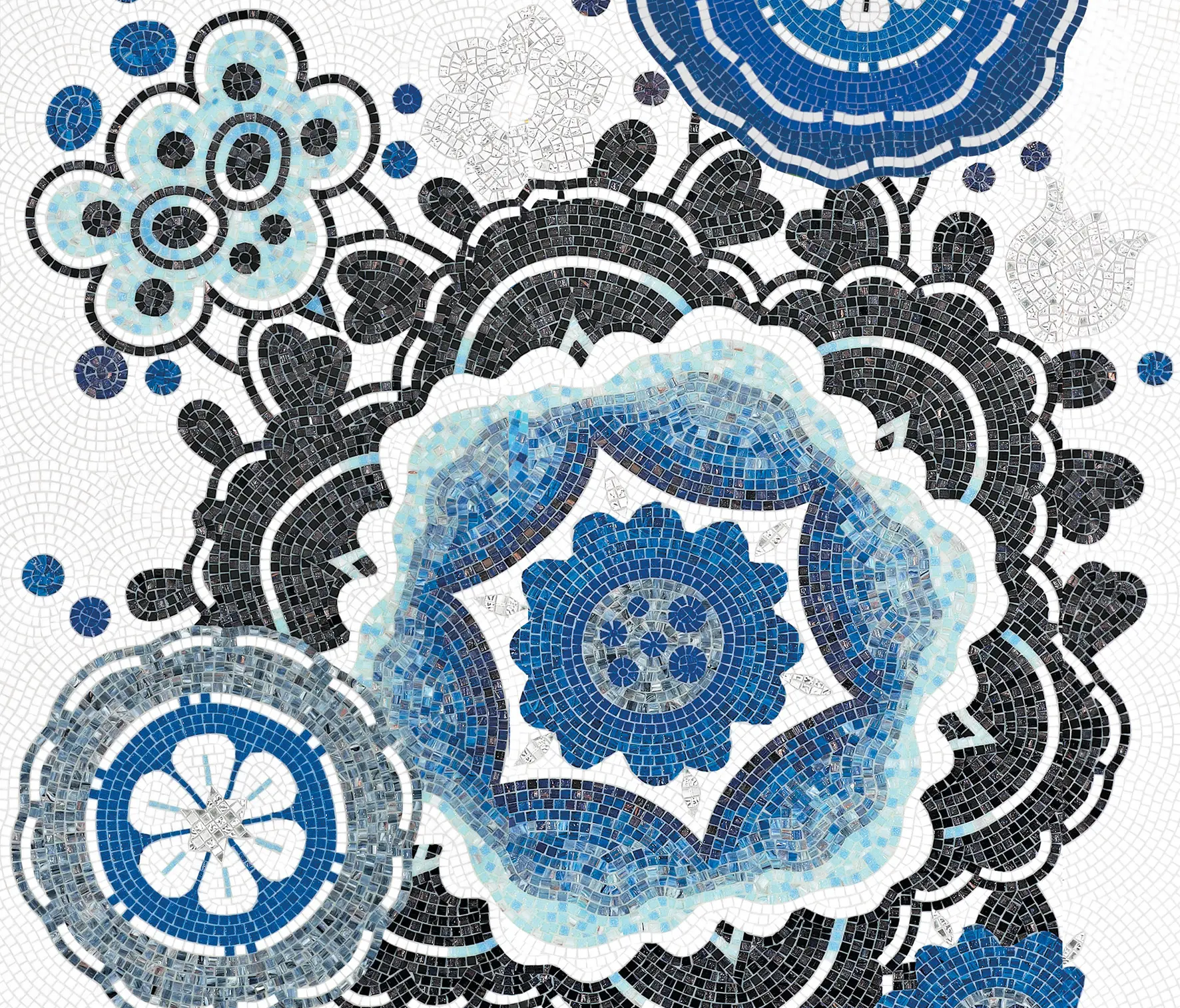 Bisazza - Bloem Blu