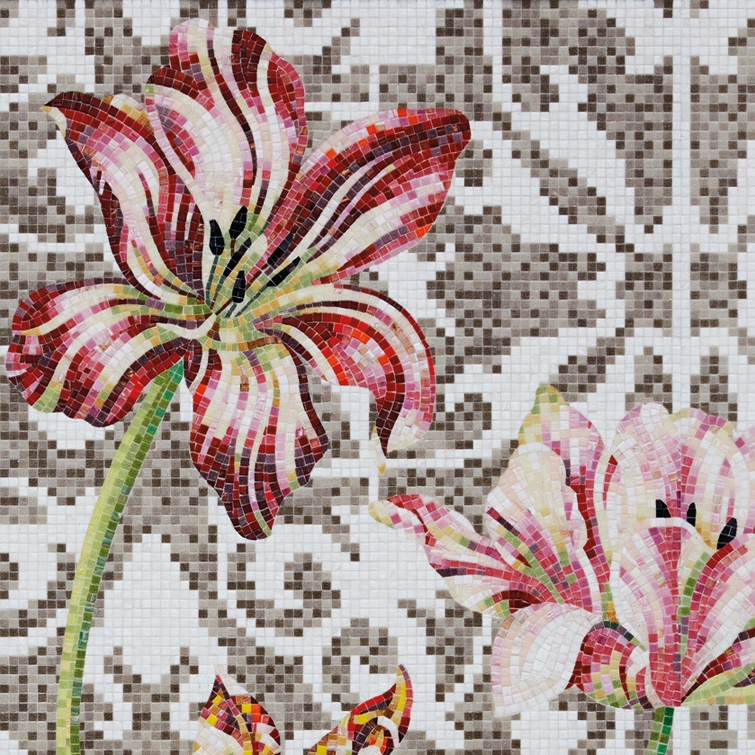 Mostra il prodotto Grey Tulips del produttore Bisazza