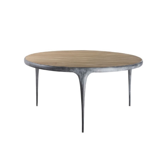 Display product Flow round dining table from manufacturer Henry Hall Design