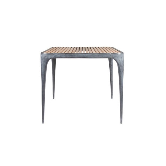 Flow square dining table