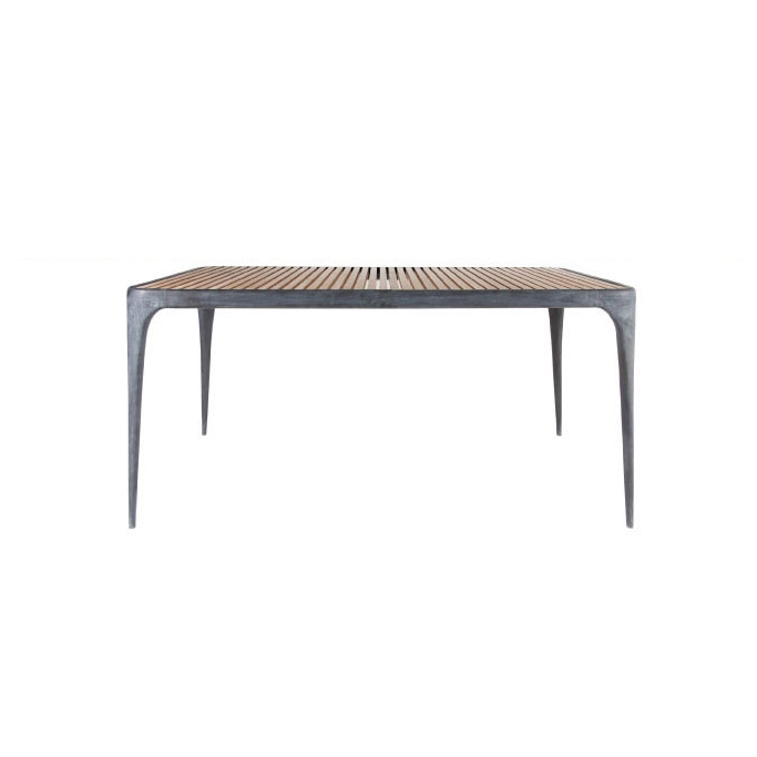 Flow rectangular dining table