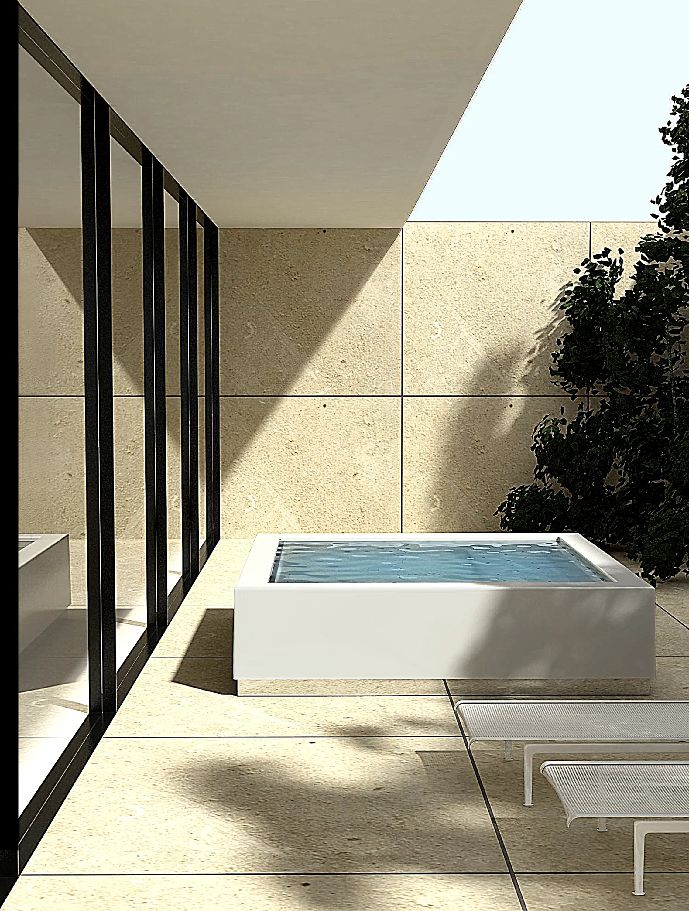 Kos - Quadrat free standing minipool