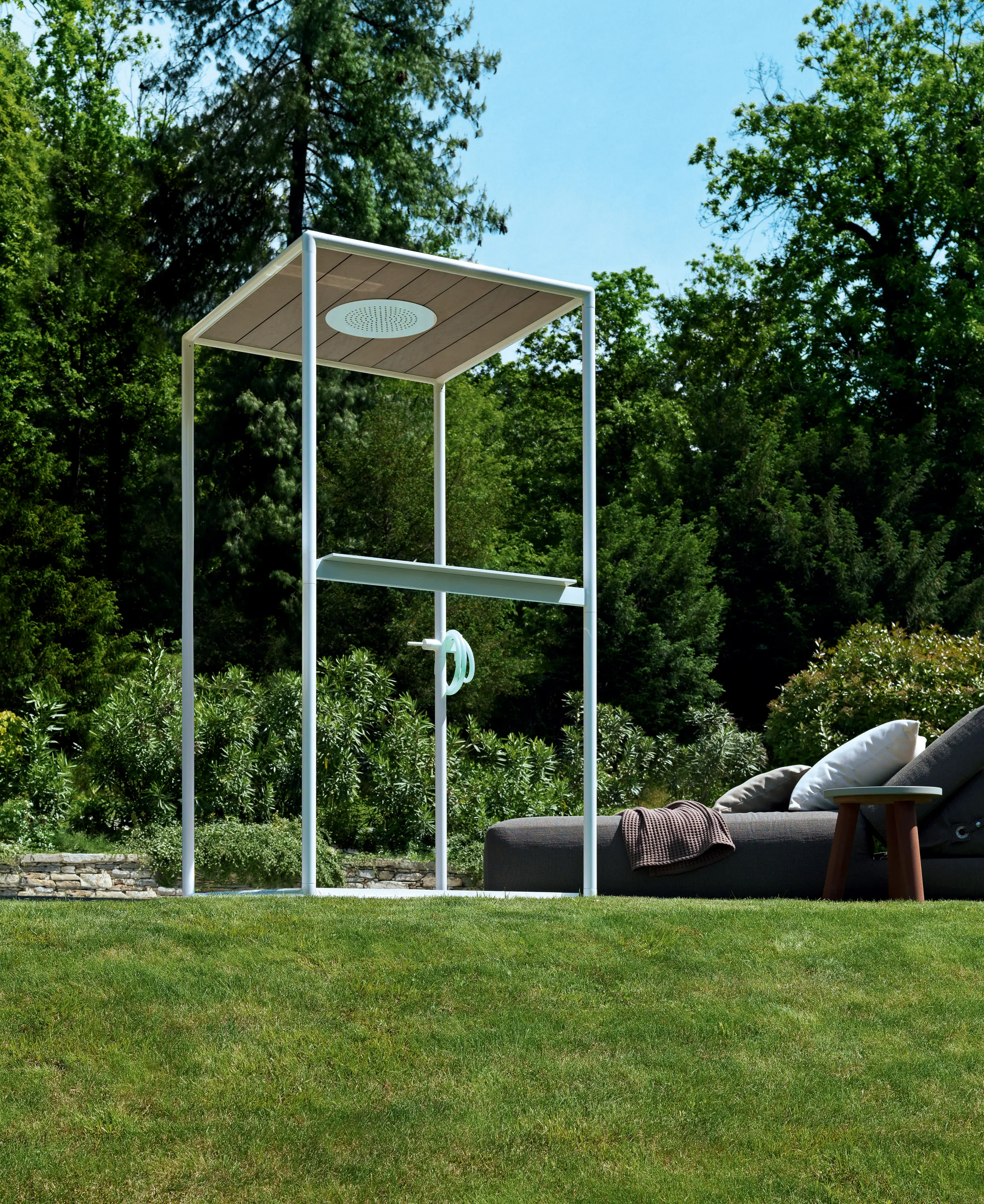 Kos - Wazebo outdoor shower pavilion - double version