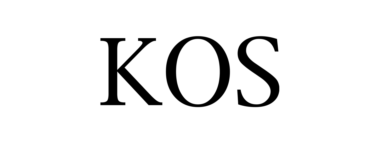 Logo for manufacturer Kos