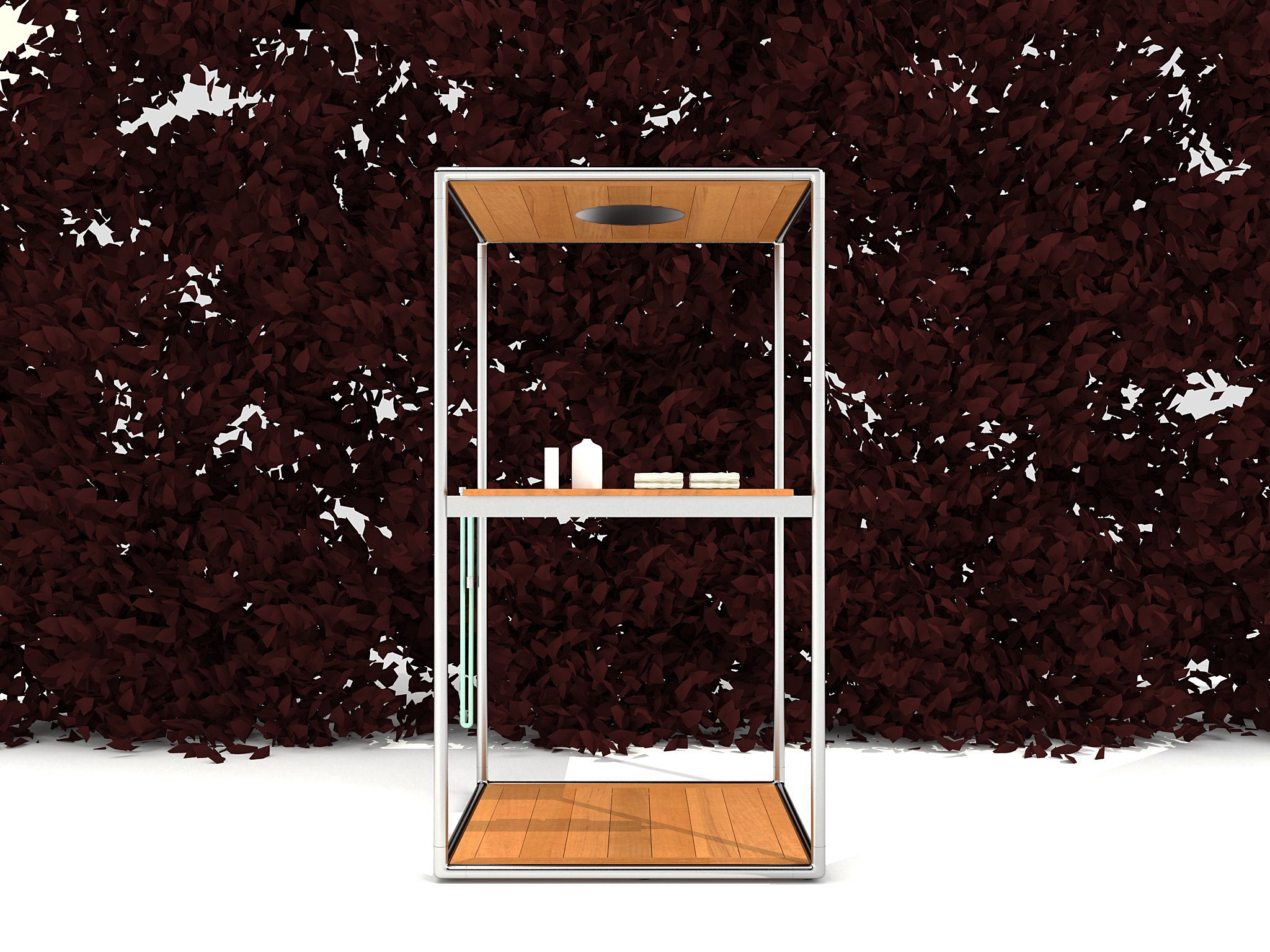 Mostra il prodotto Wazebo padiglione doccia per outdoor – versione single del produttore Kos