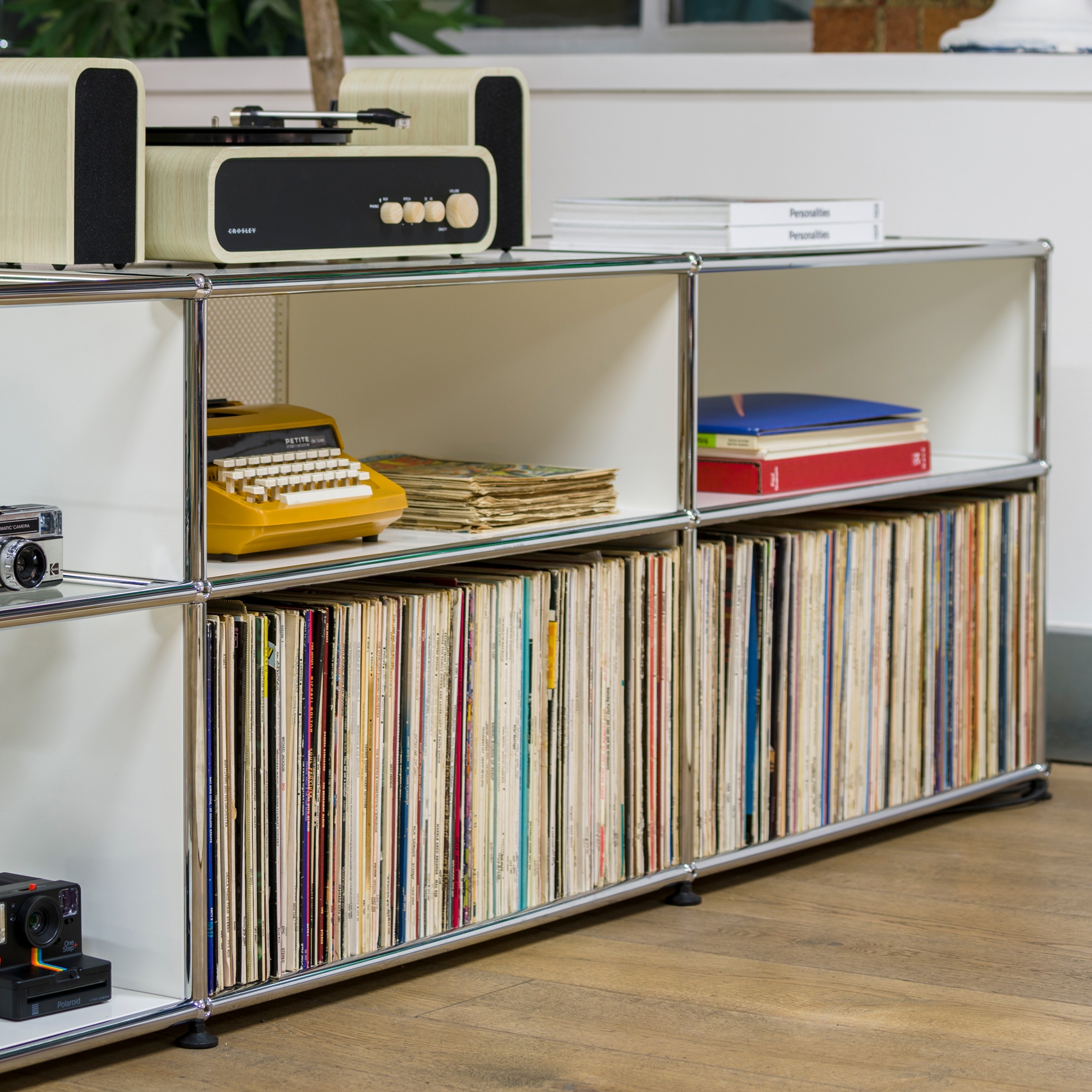 Vertoon produk USM Haller Media | Pure White van vervaardiger USM