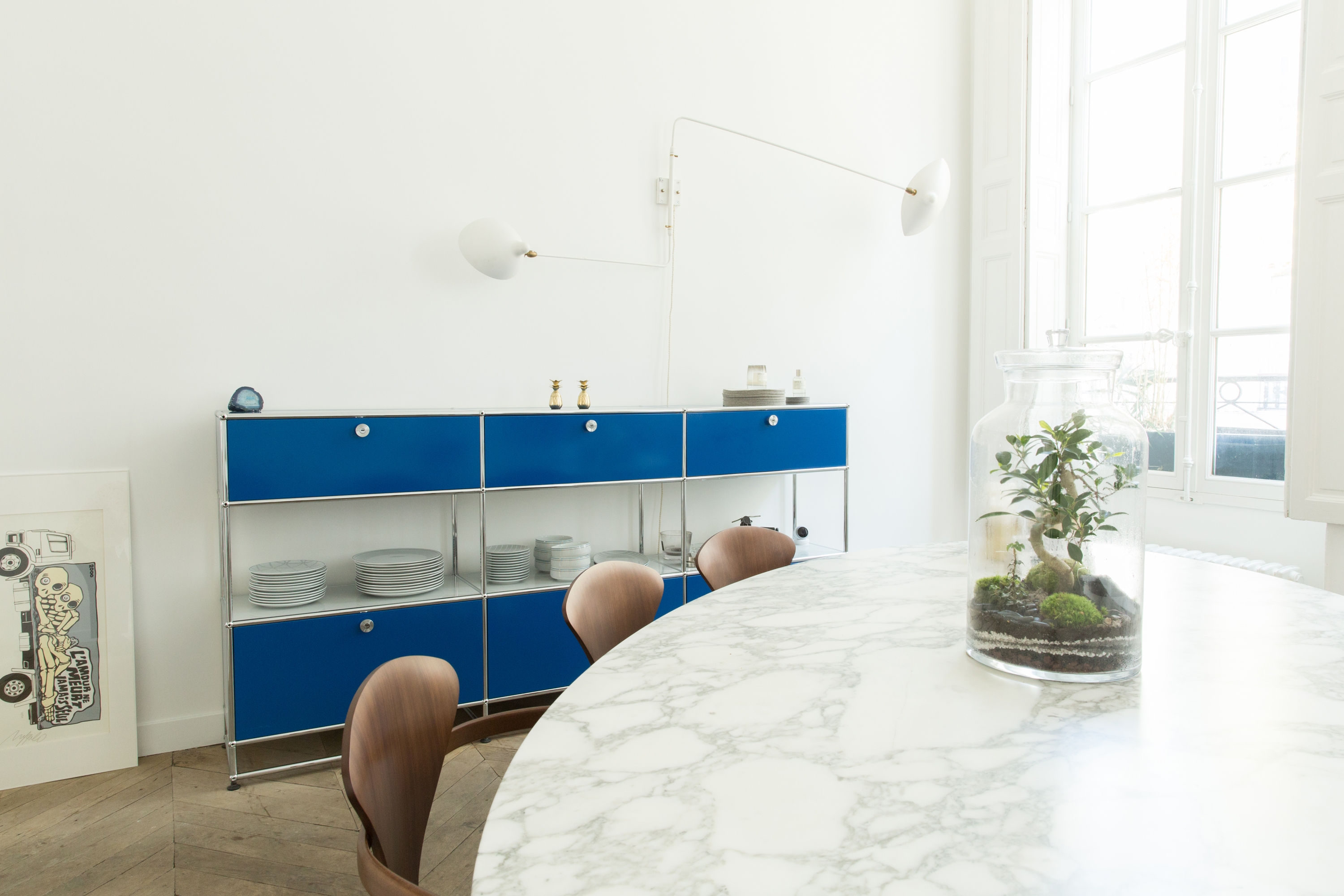 Afficher le produit USM Haller Sideboard | Gentian Blue du fabricant USM