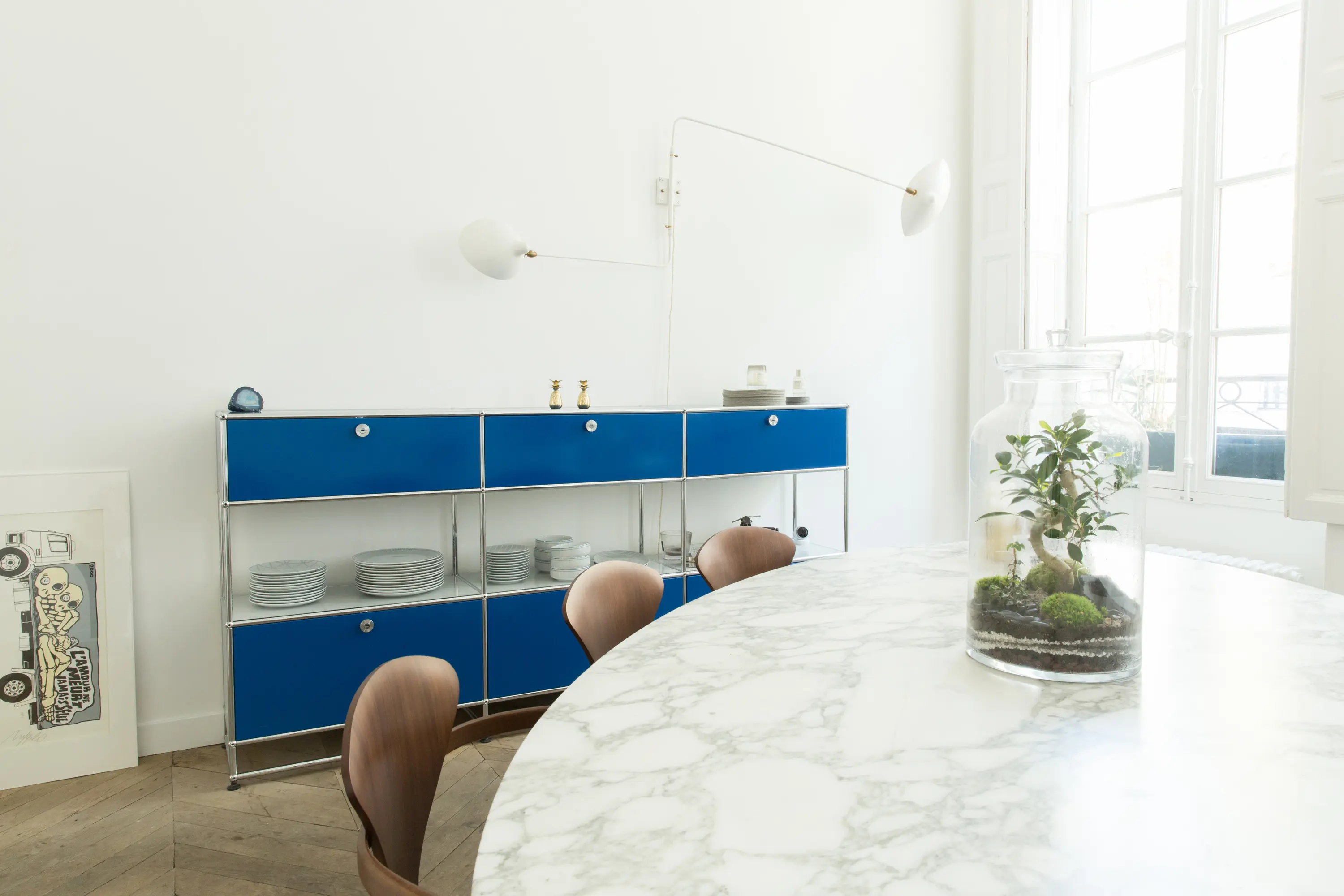 USM - USM Haller Sideboard | Gentian Blue