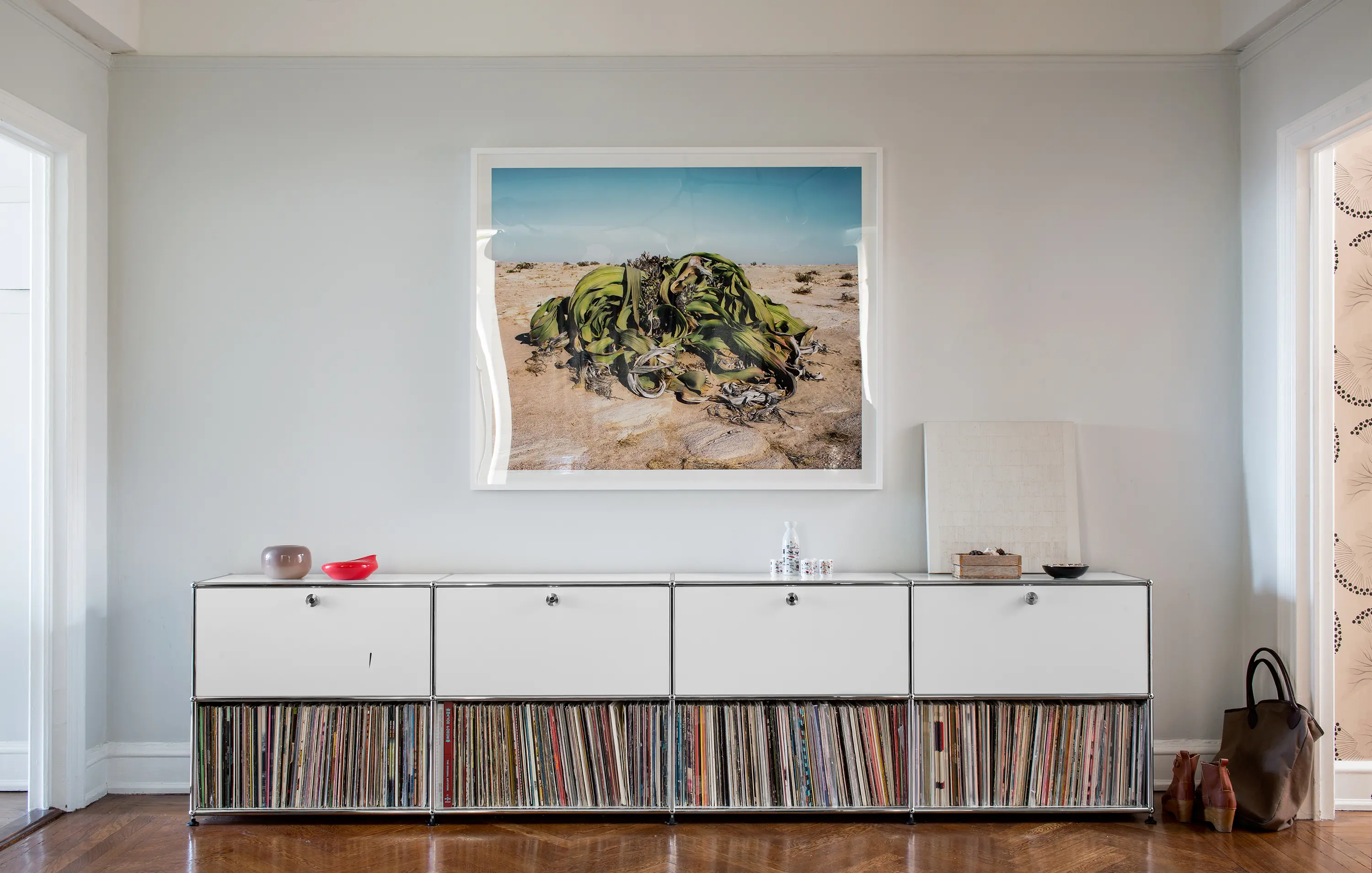 USM HALLER SIDEBOARD | PURE WHITE - Sideboards from USM