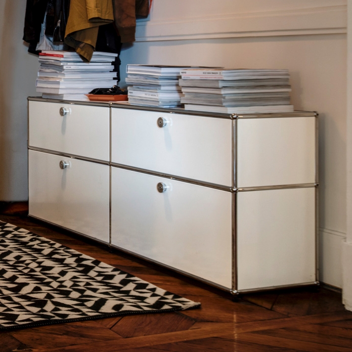 Mostra il prodotto USM Haller Credenza | Pure White del produttore USM