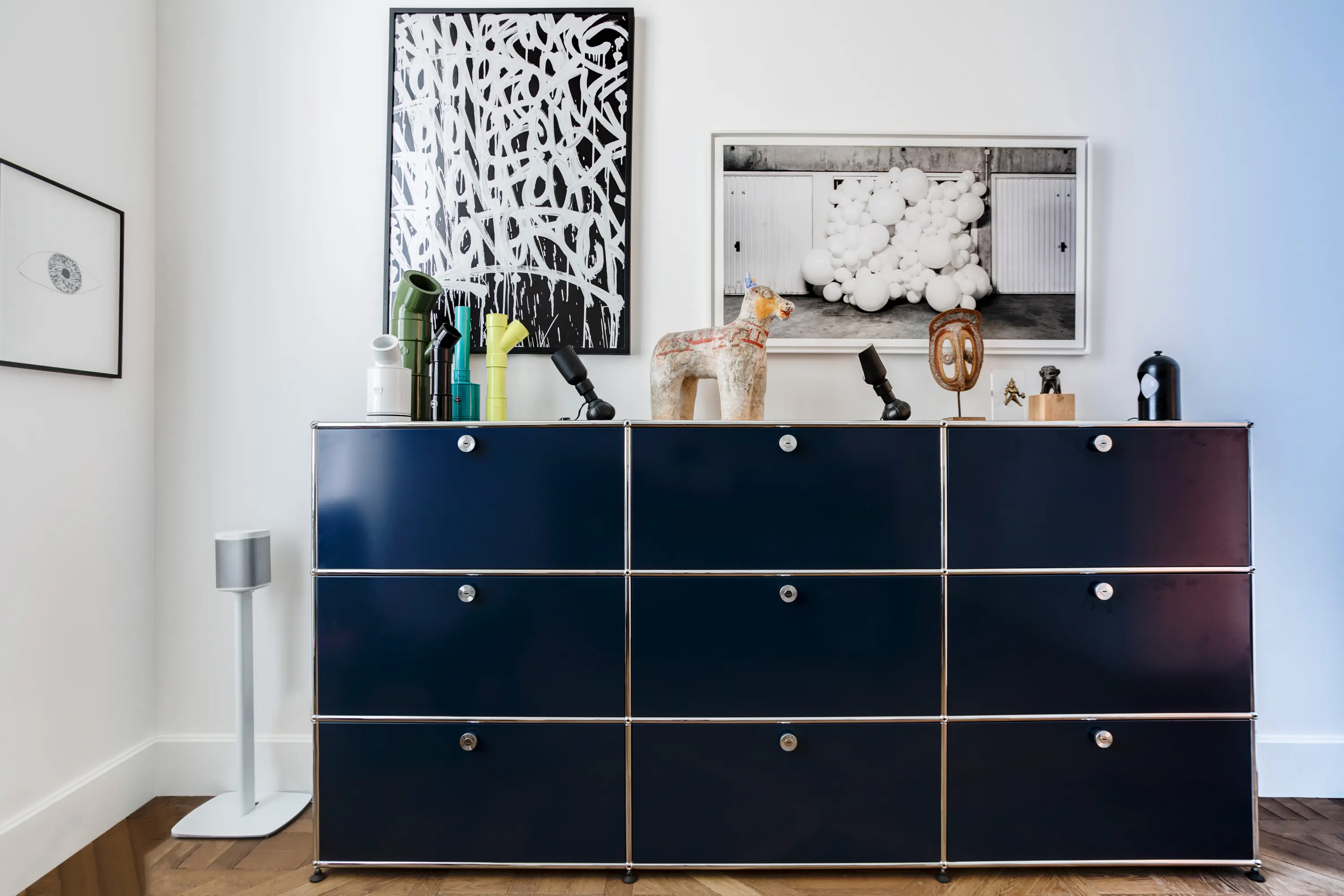 USM - USM Haller Storage | Steel Blue