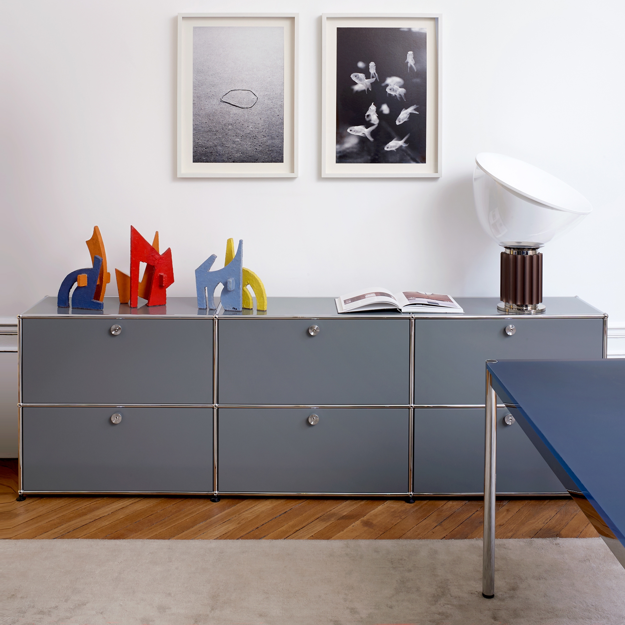 Mostra il prodotto USM Haller Credenza | Mid-gray del produttore USM