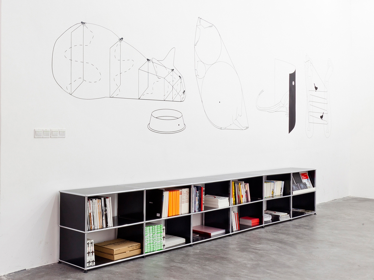 Mostrar el producto USM Haller Shelving | Anthracite del fabricante USM