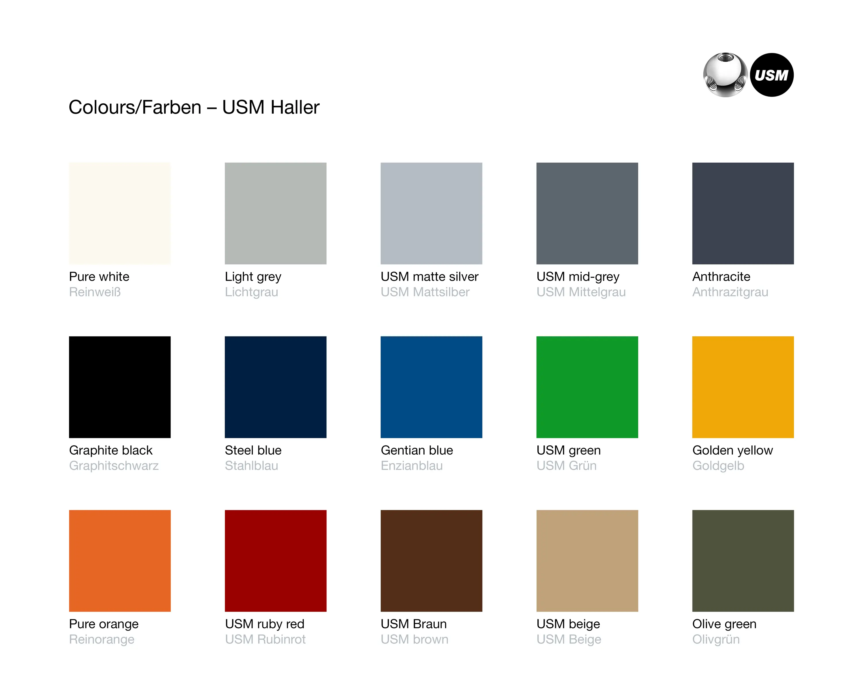 USM - USM Haller Nightstand | USM Beige