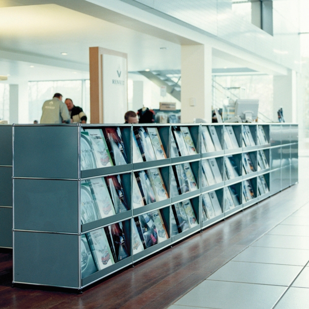 Display product USM Haller Storage | Mid-gray from manufacturer USM