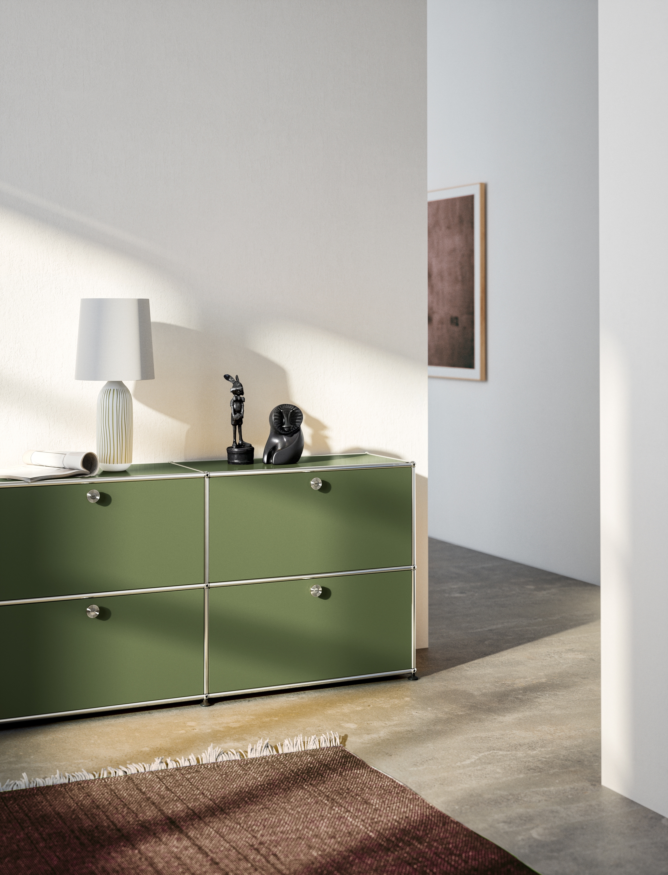 USM HALLER SIDEBOARD | GOLDEN YELLOW - Sideboards from USM