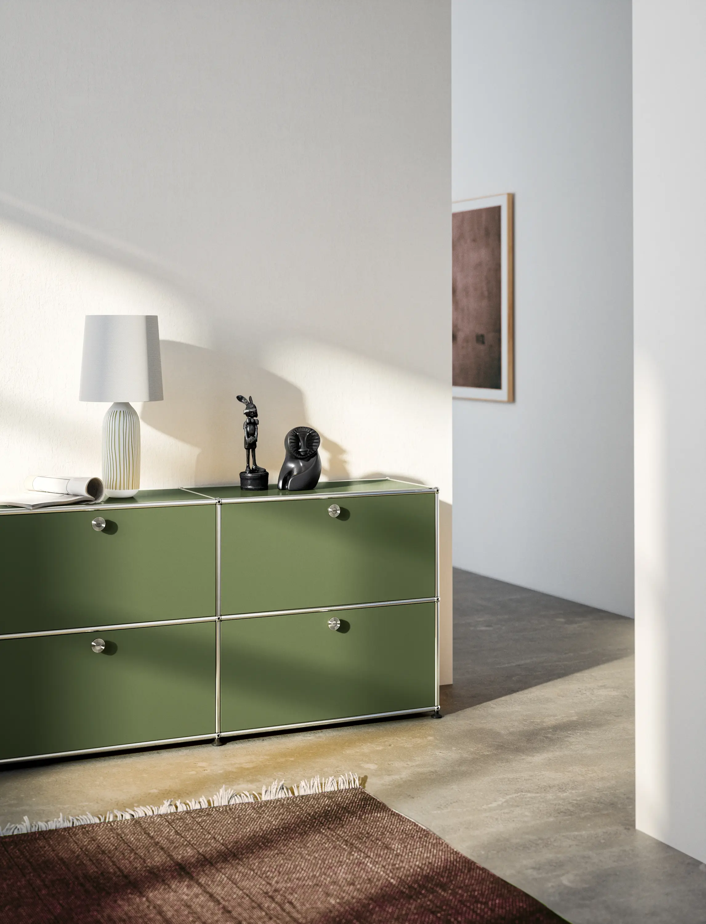 USM - USM Haller Sideboard | Olivgrün