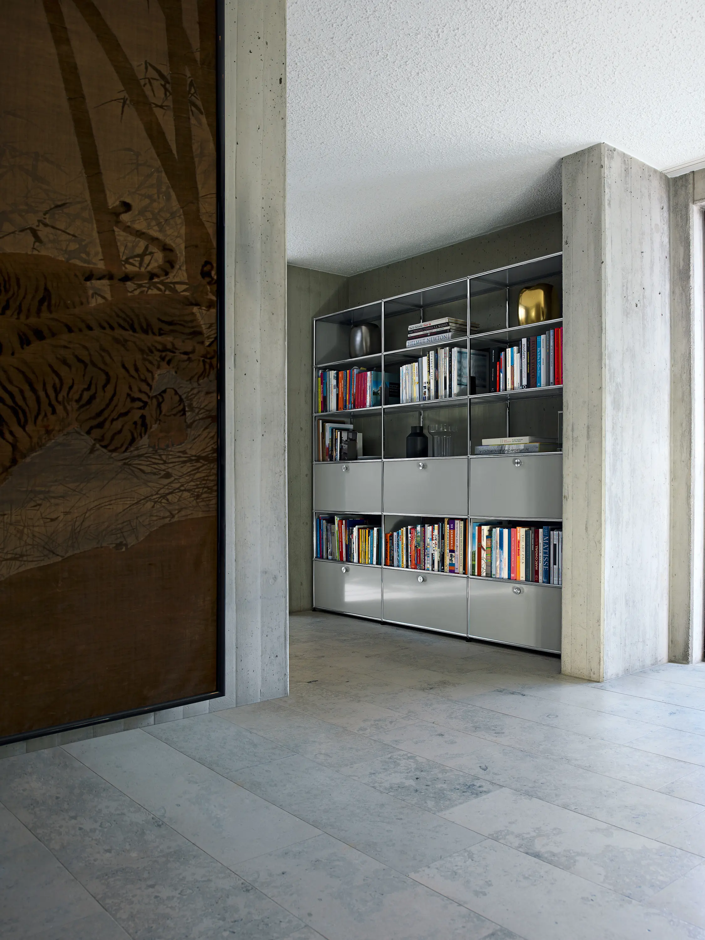 USM - USM Haller Shelving | Mid-gray