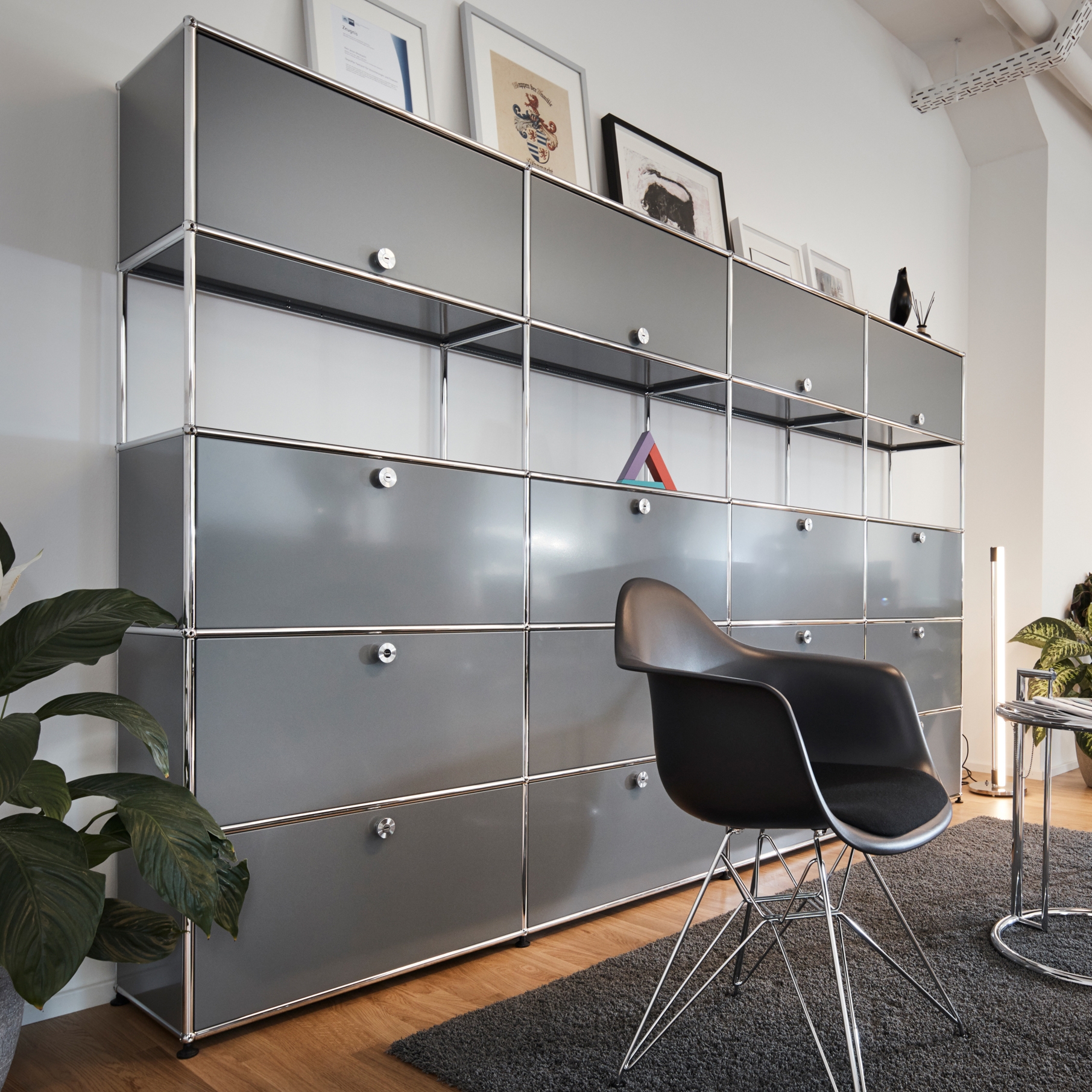 Afficher le produit USM Haller Storage | Mid-gray du fabricant USM