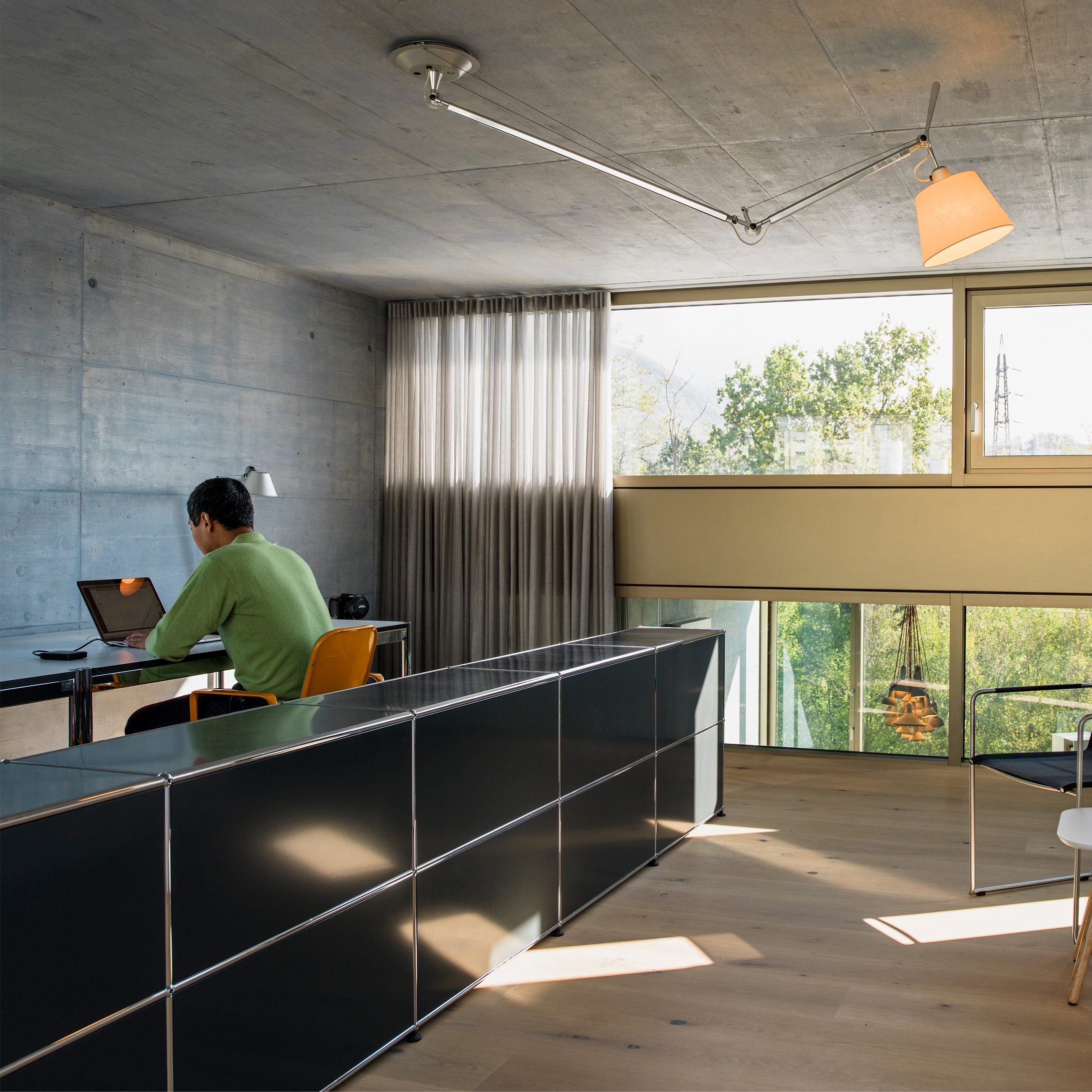 Display product USM Haller Sideboard | Anthracite from manufacturer USM