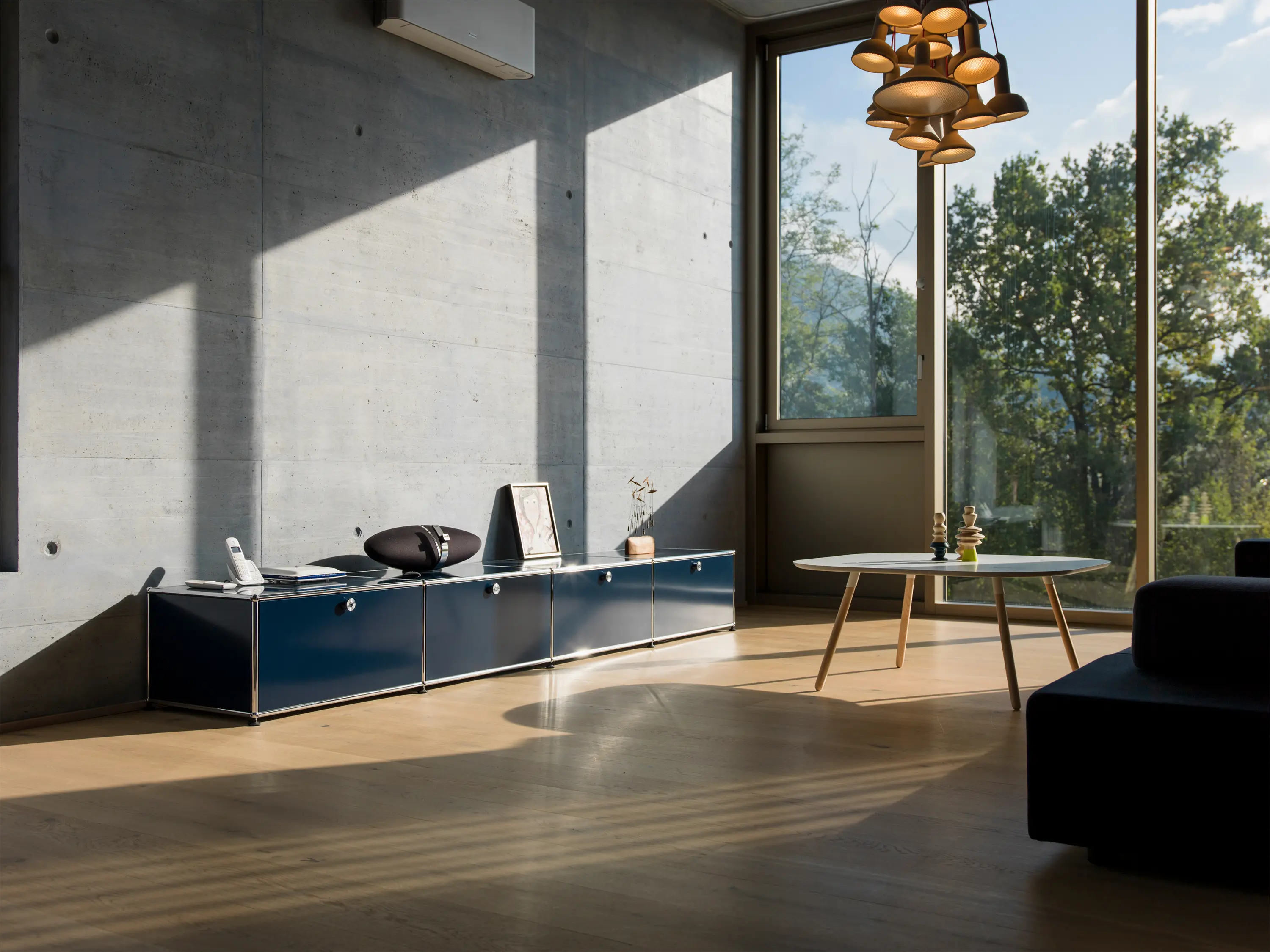 USM - USM Haller Sideboard | Stahlblau