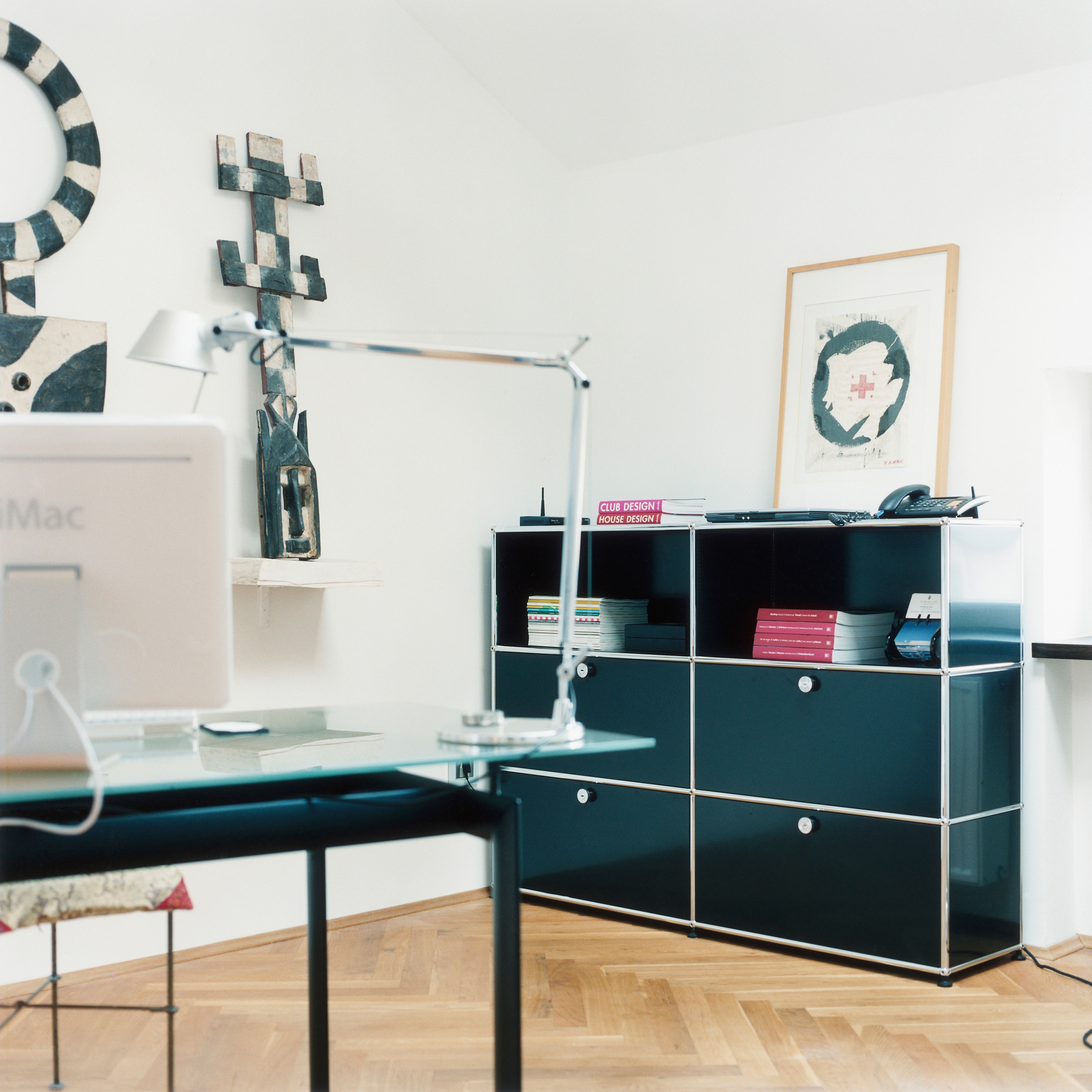 USM Haller Credenza | Graphite Black