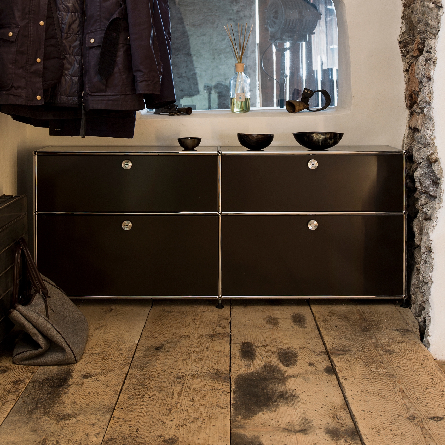 USM Haller Credenza | USM Brown