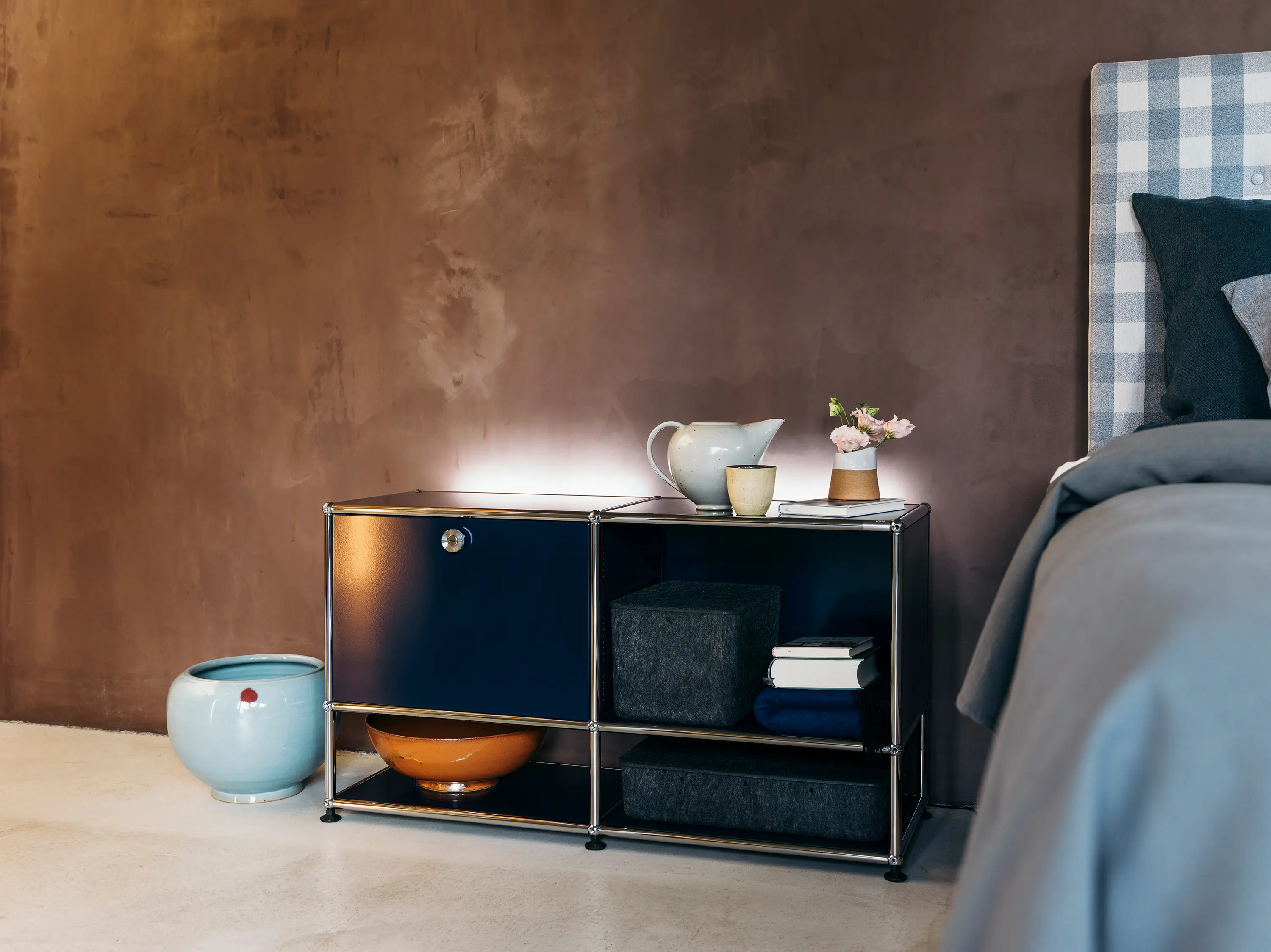 USM - USM Haller E Sideboard | Stahlblau