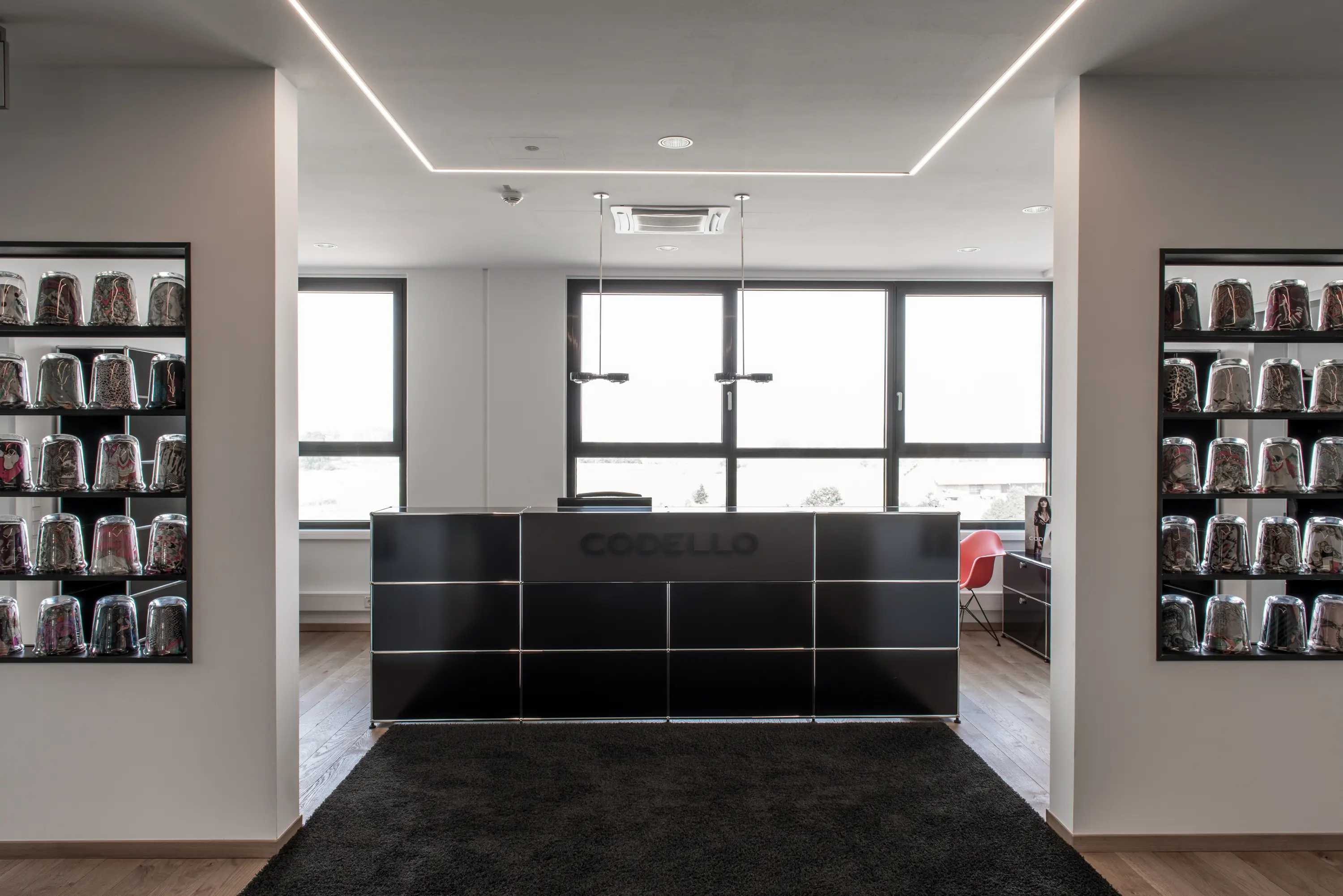 USM - USM Haller Empfangstheke | Graphitschwarz