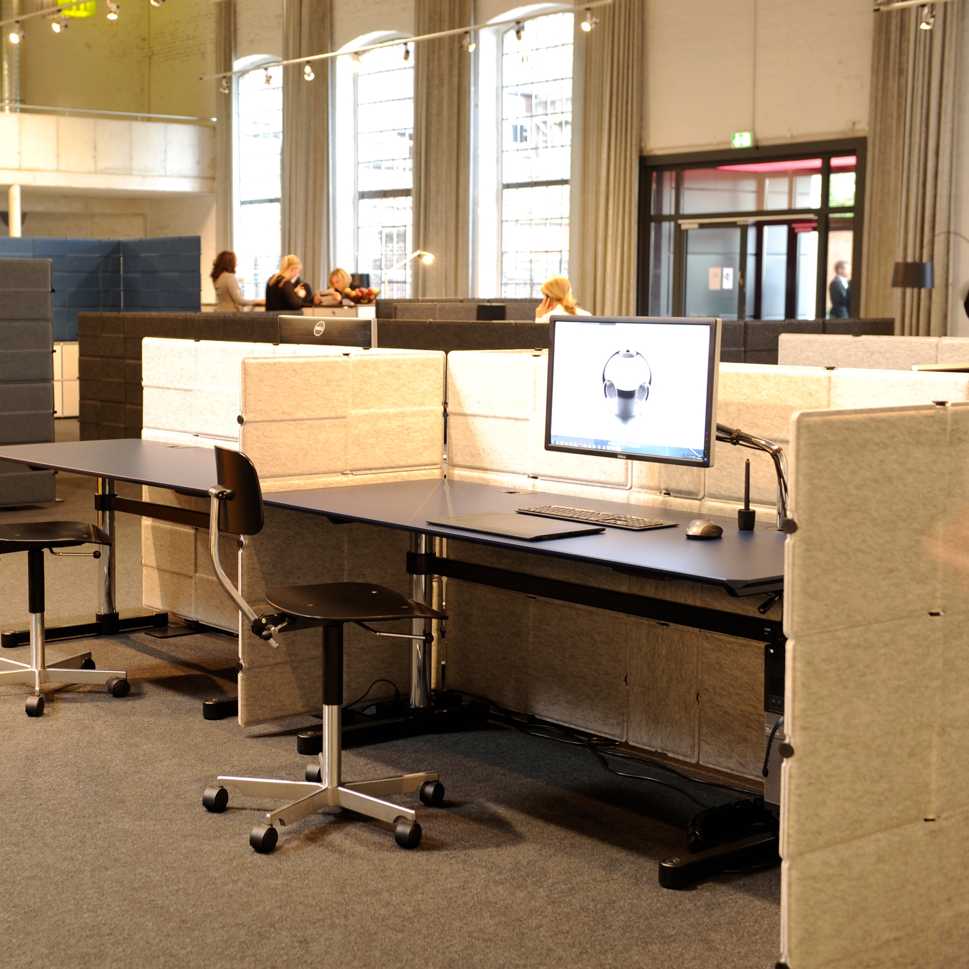 Mostra il prodotto USM Privacy Panels | Light Gray del produttore USM