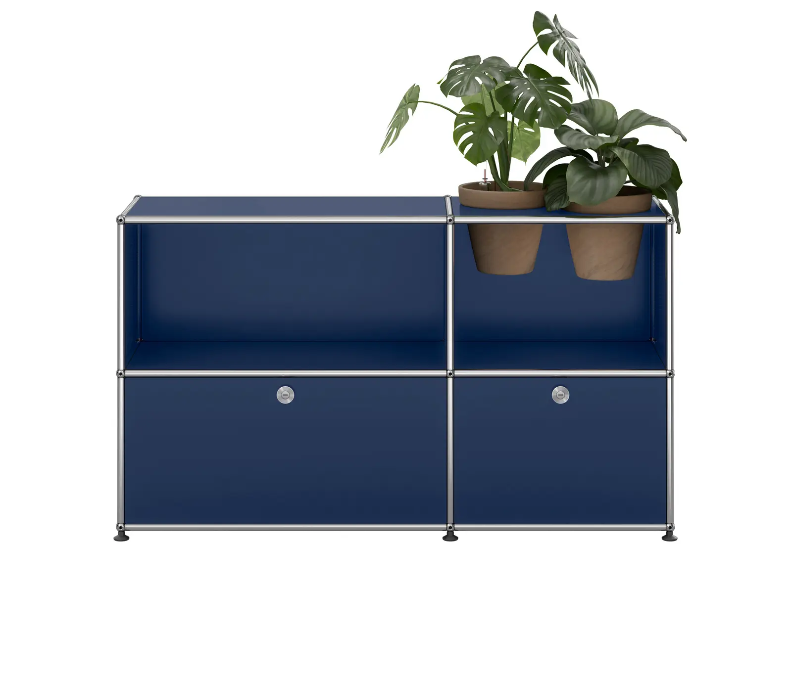 USM HALLER MEDIA | STEEL BLUE - Sideboards from USM | Architonic
