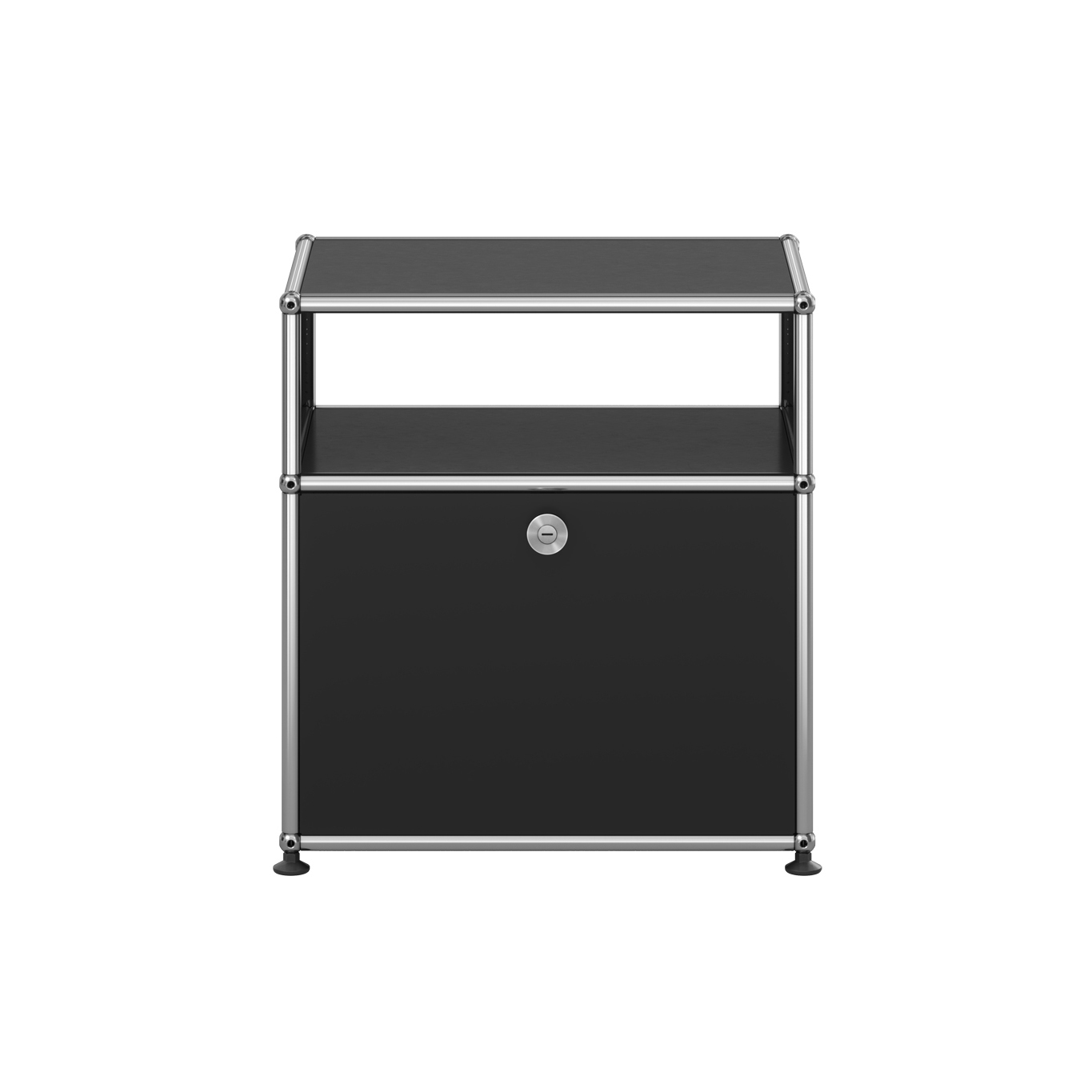 USM Haller Nightstand | Graphite Black