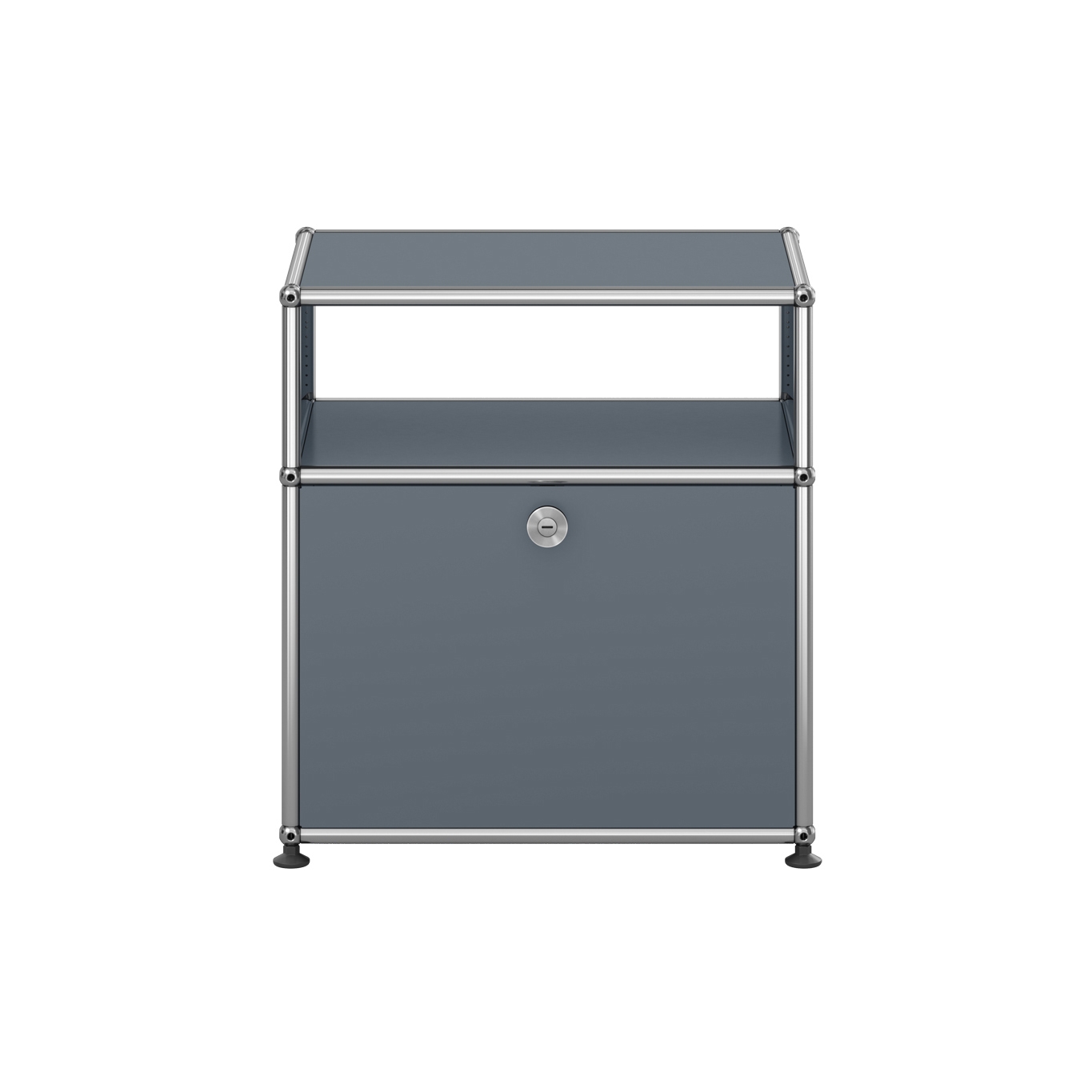 USM Haller Nightstand | Mid-gray