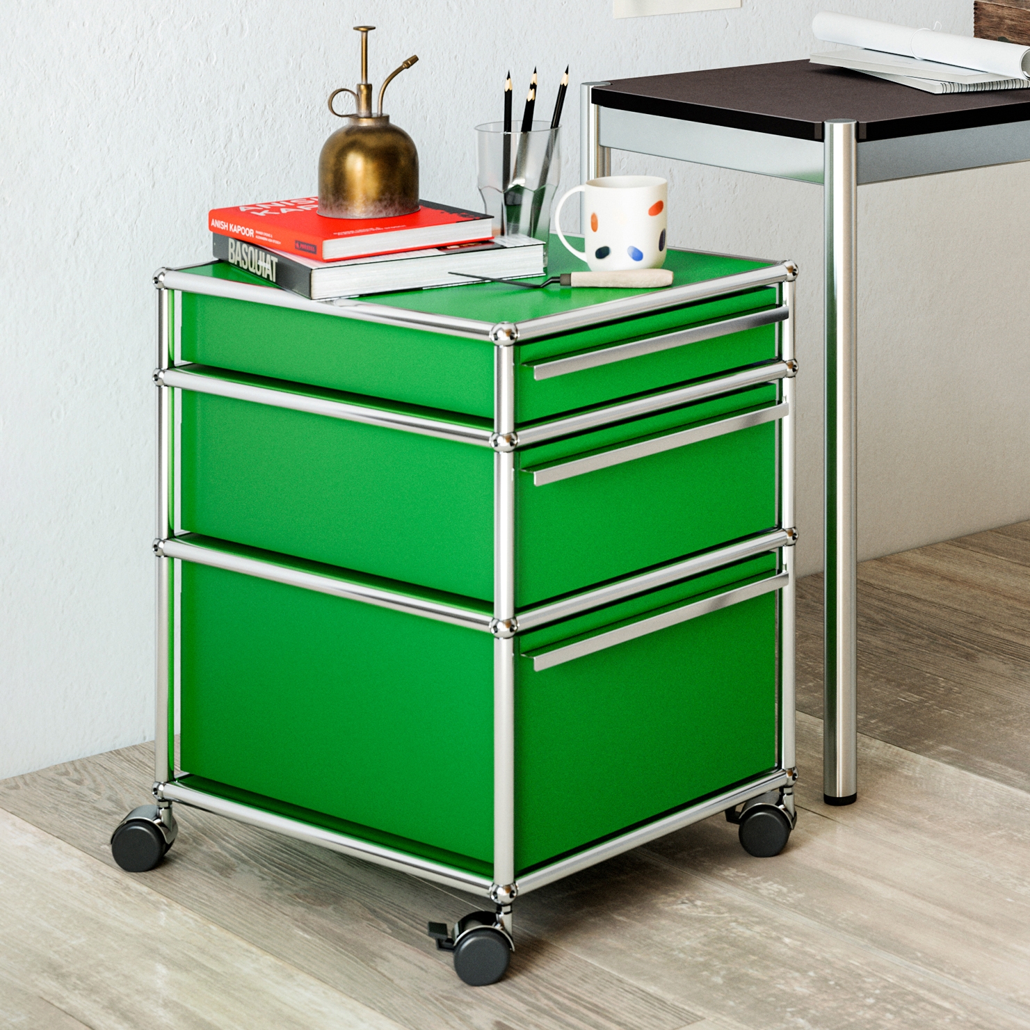 USM Haller Pedestal | USM Green