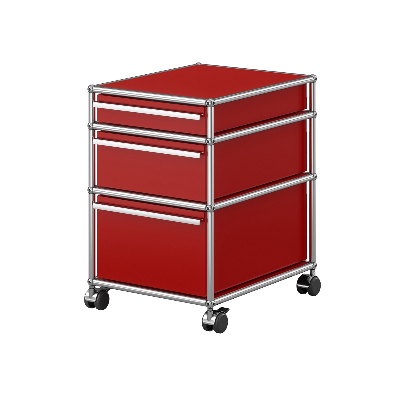 USM Haller Pedestal | USM Ruby Red