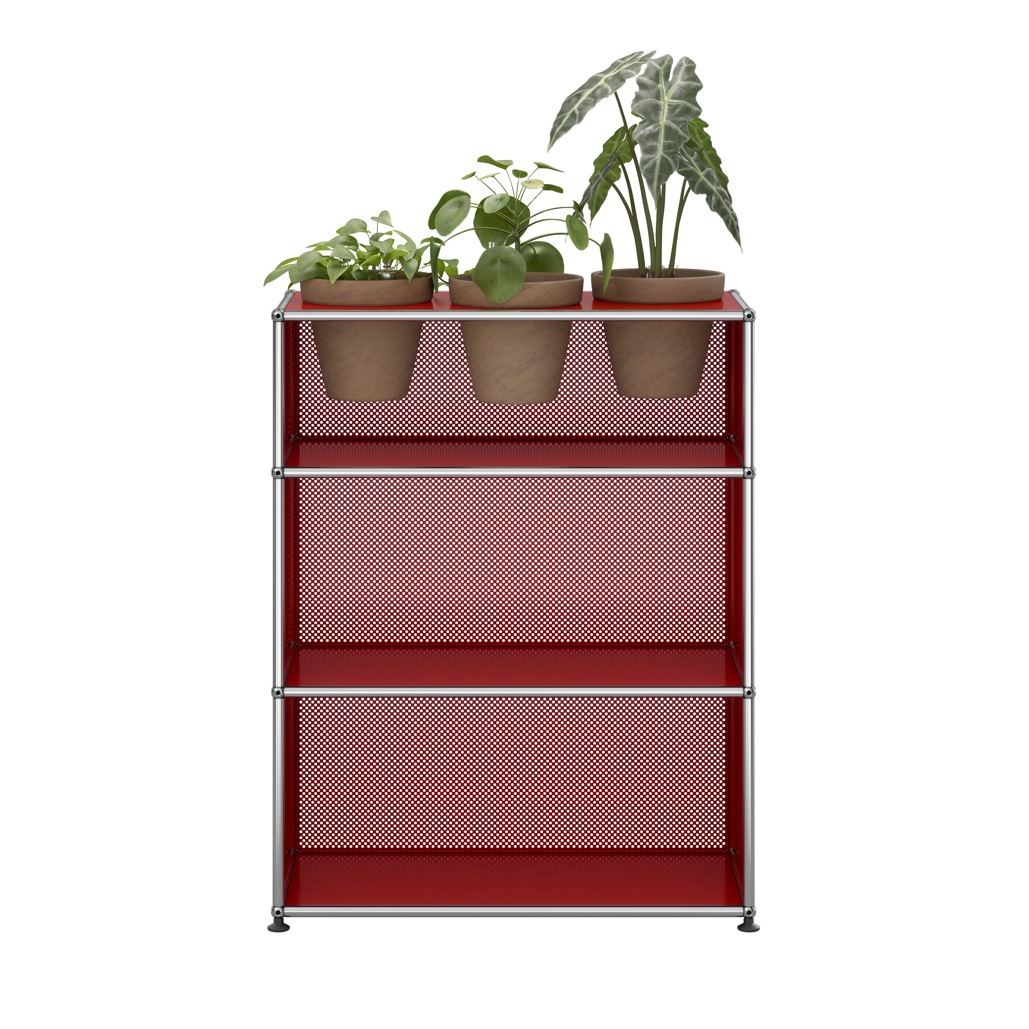 USM Haller Shelving | USM Ruby Red