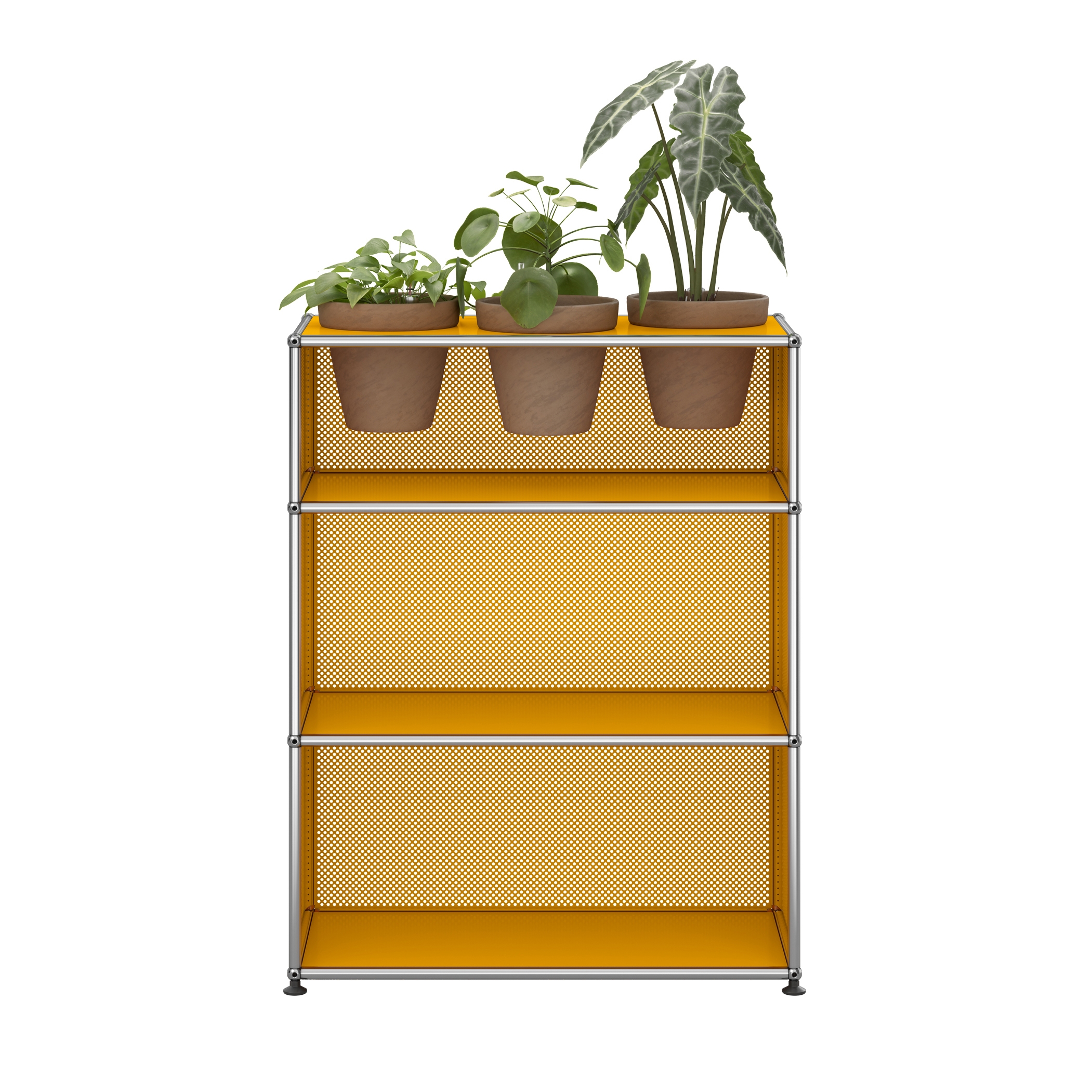 USM Haller Shelving | Golden Yellow