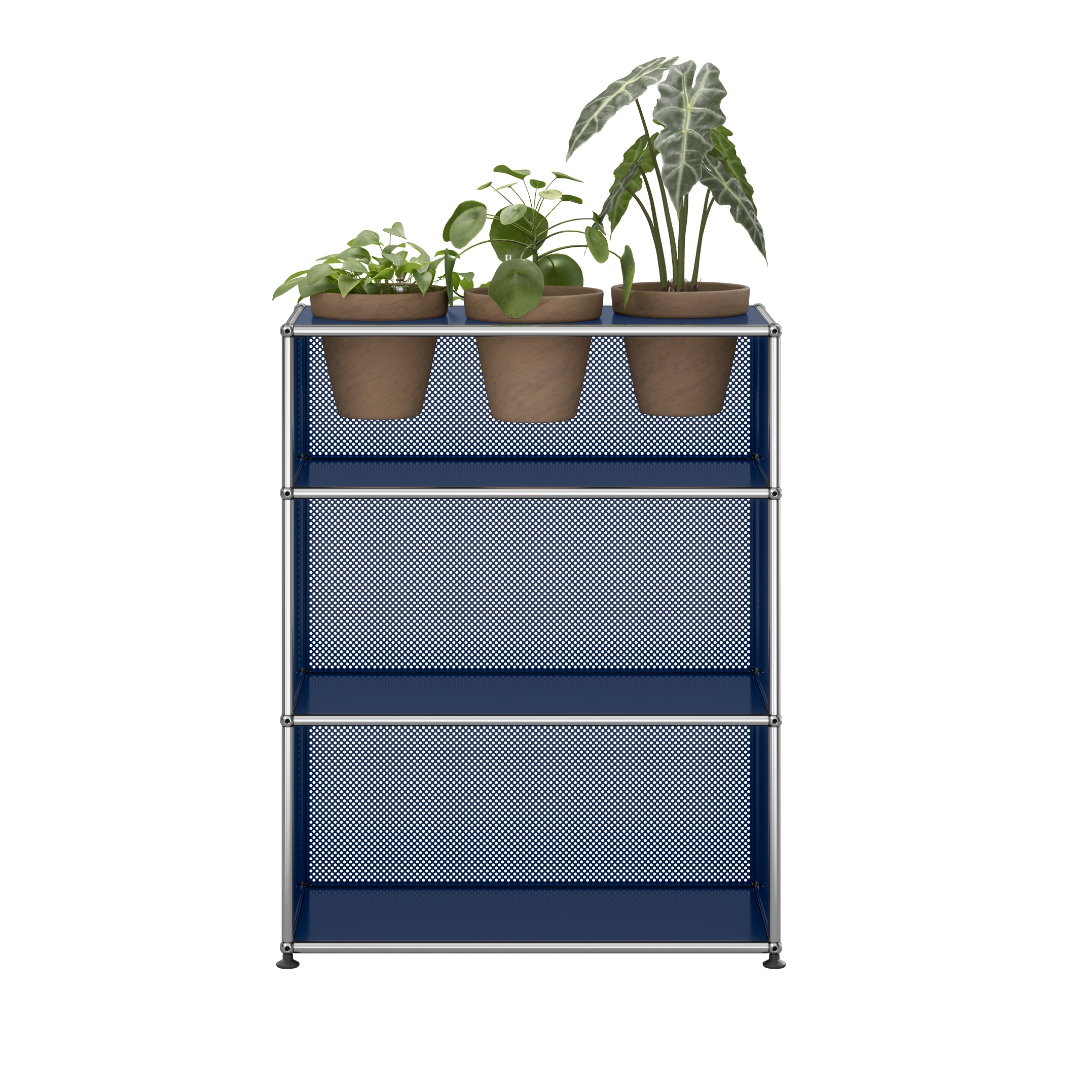 USM Haller Shelving | Steel Blue
