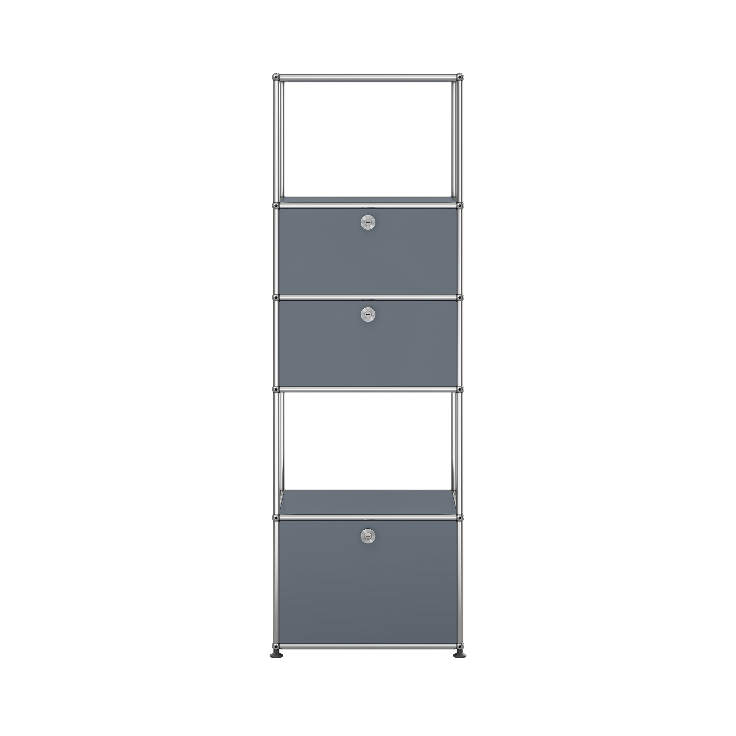 USM Haller Shelving | Mid-gray