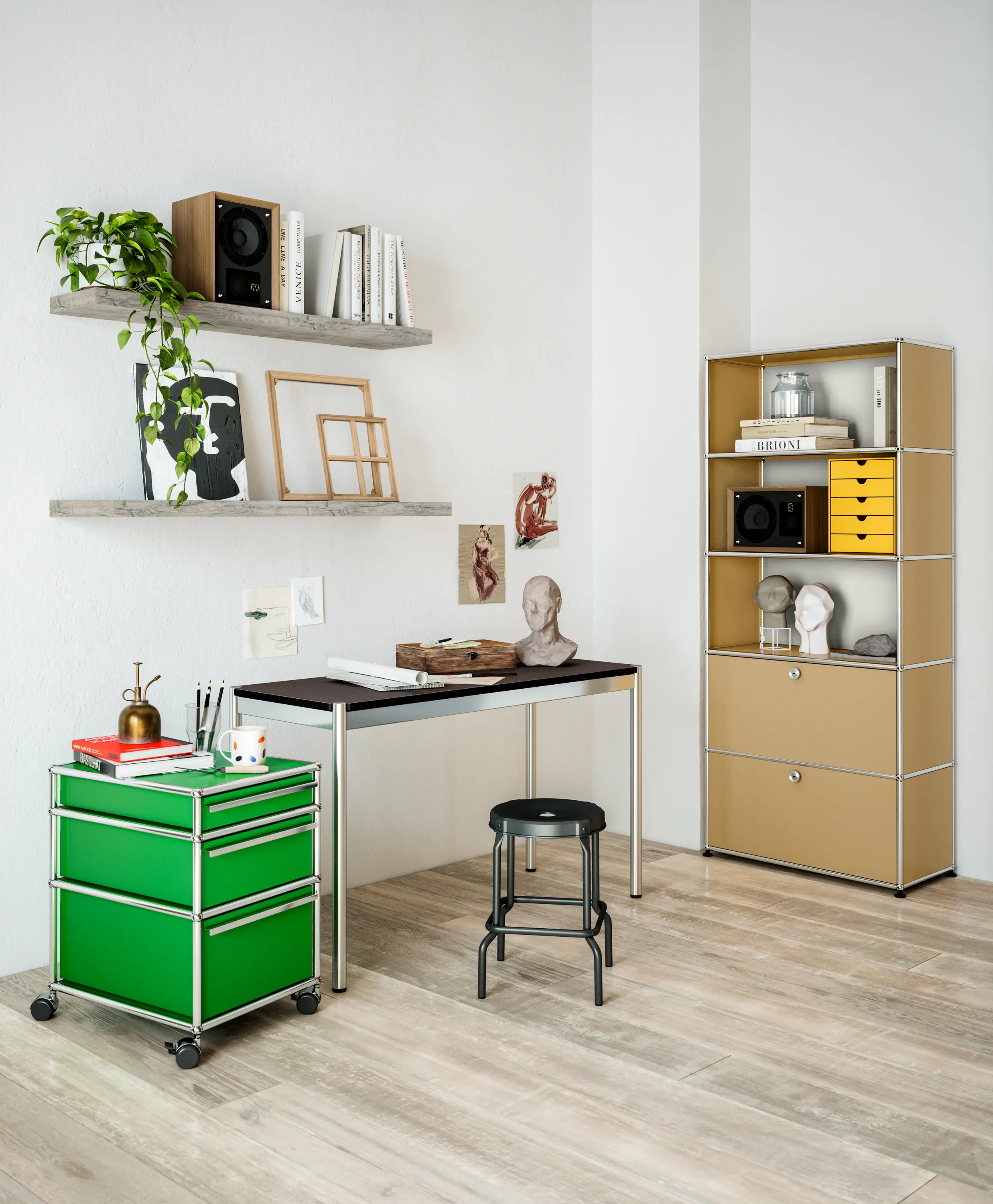 USM - USM Haller Shelving | USM Beige