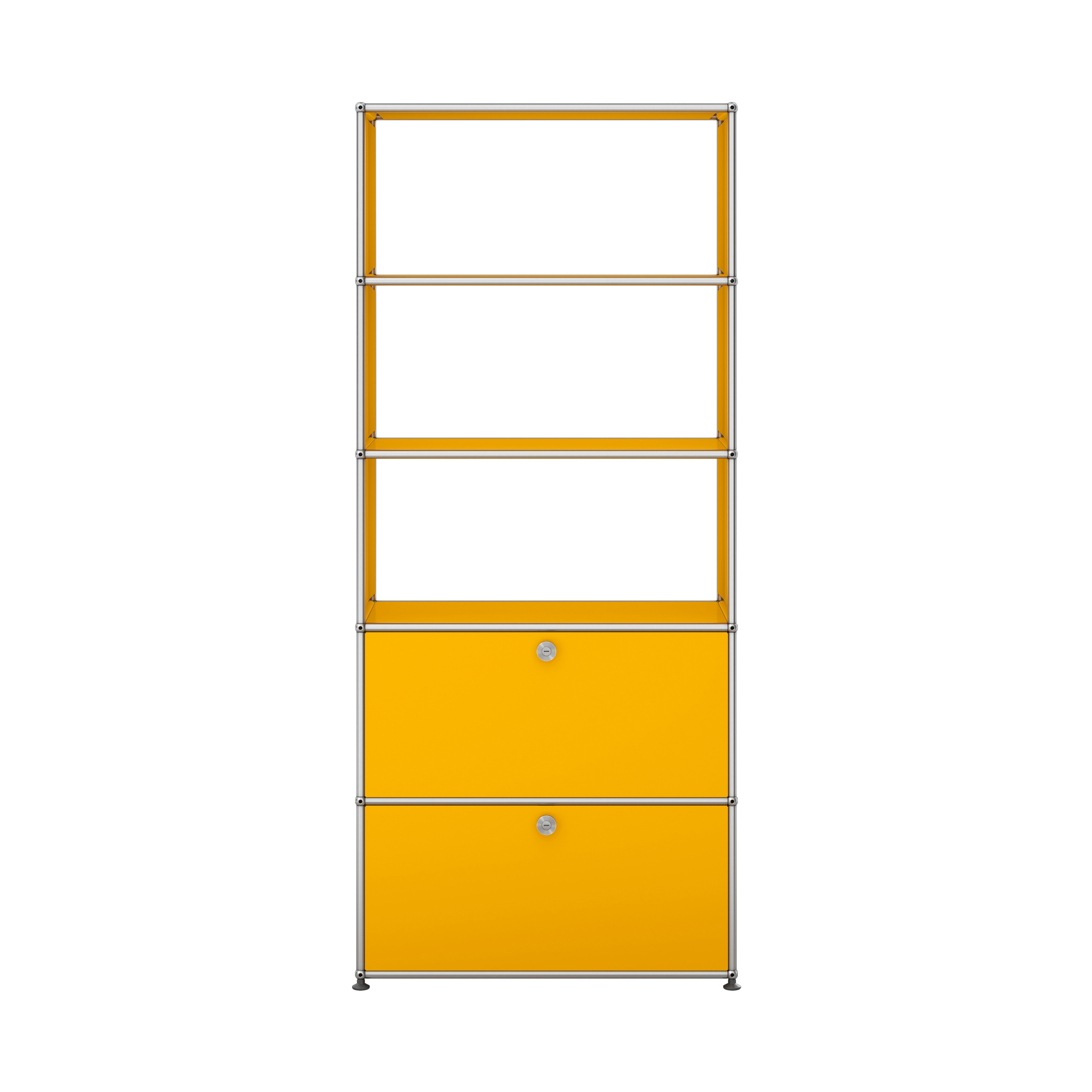 Mostra il prodotto USM Haller Shelving | Golden Yellow del produttore USM