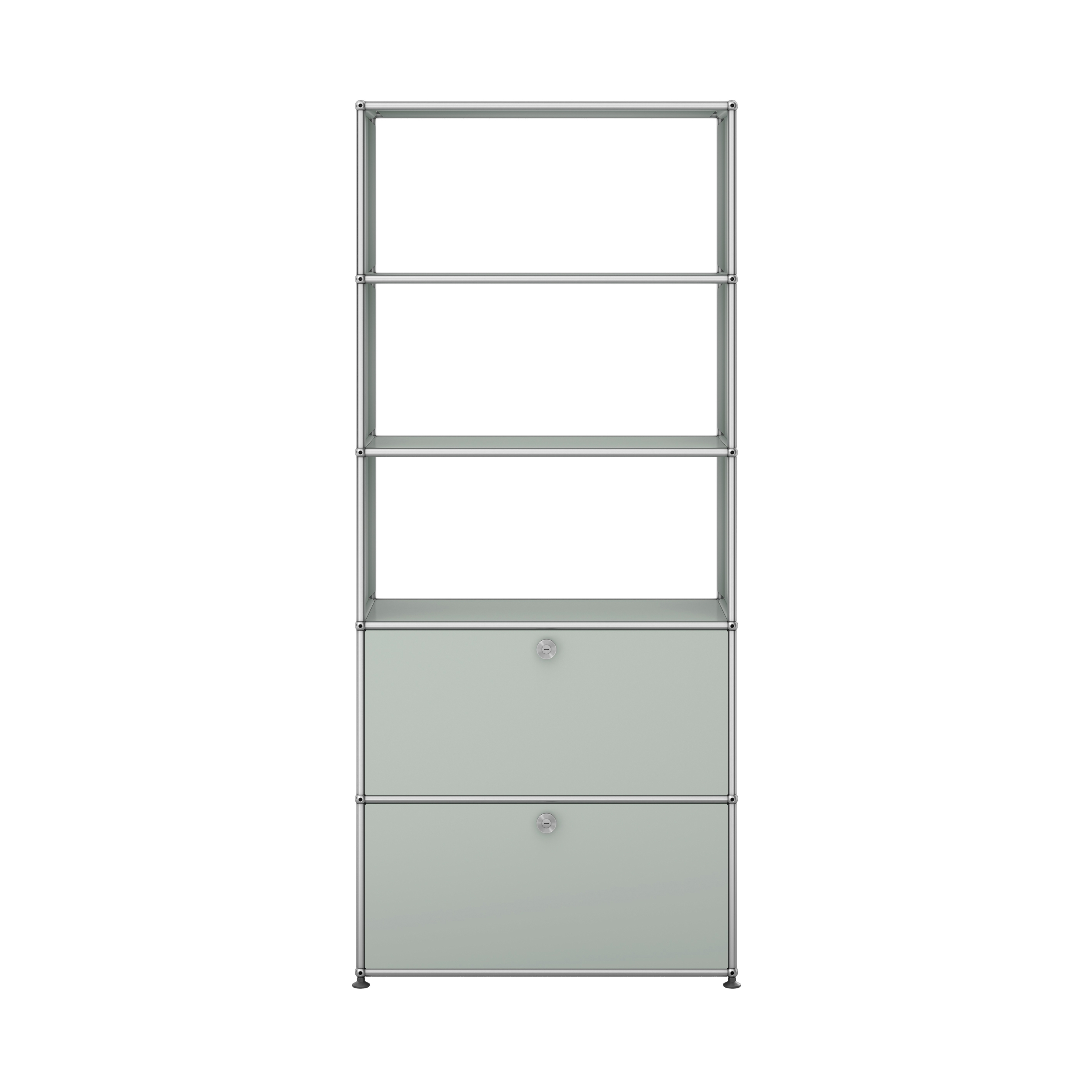 USM Haller Shelving | Light Gray