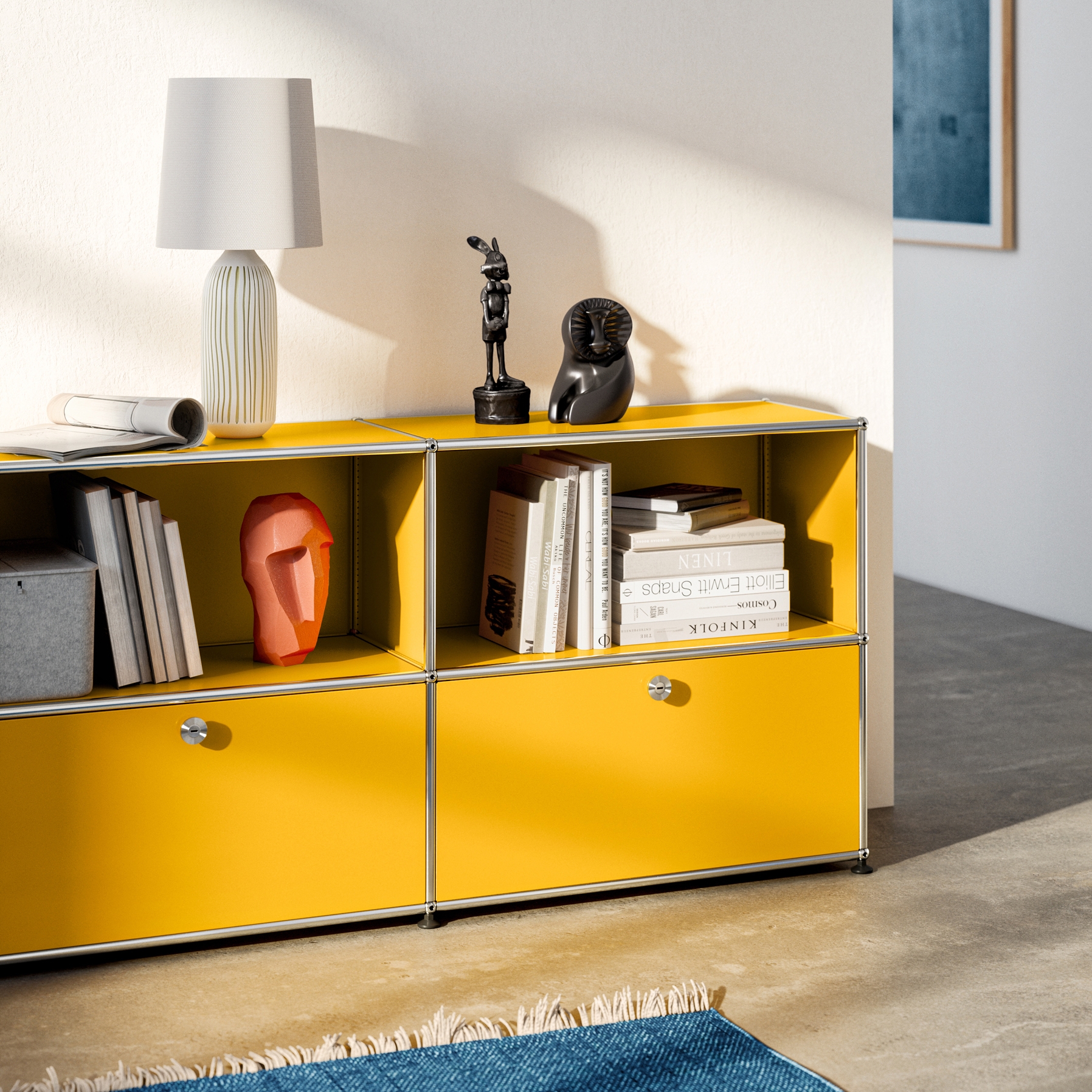 USM Haller Sideboard | Golden yellow