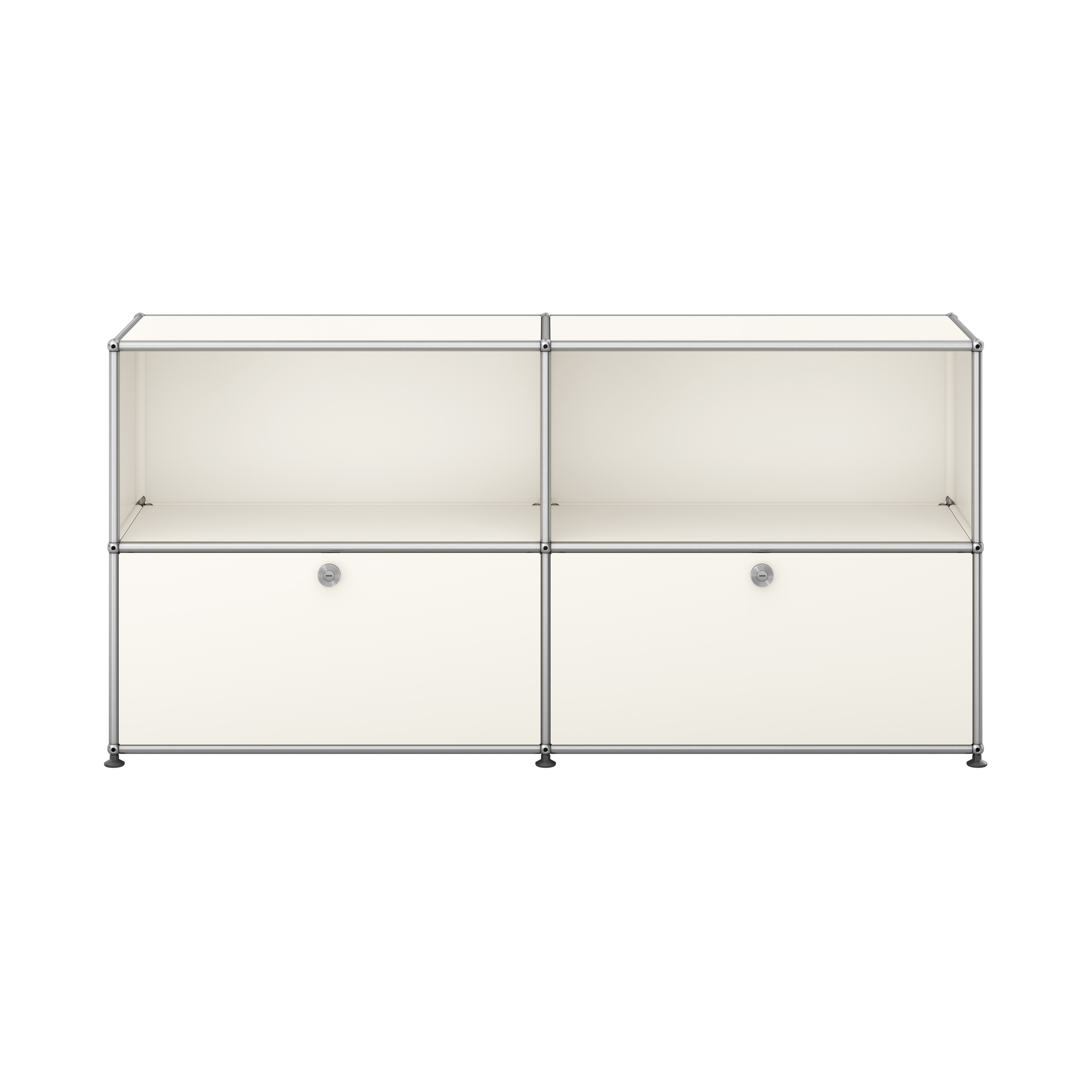 Display product USM Haller Credenza | Pure White from manufacturer USM