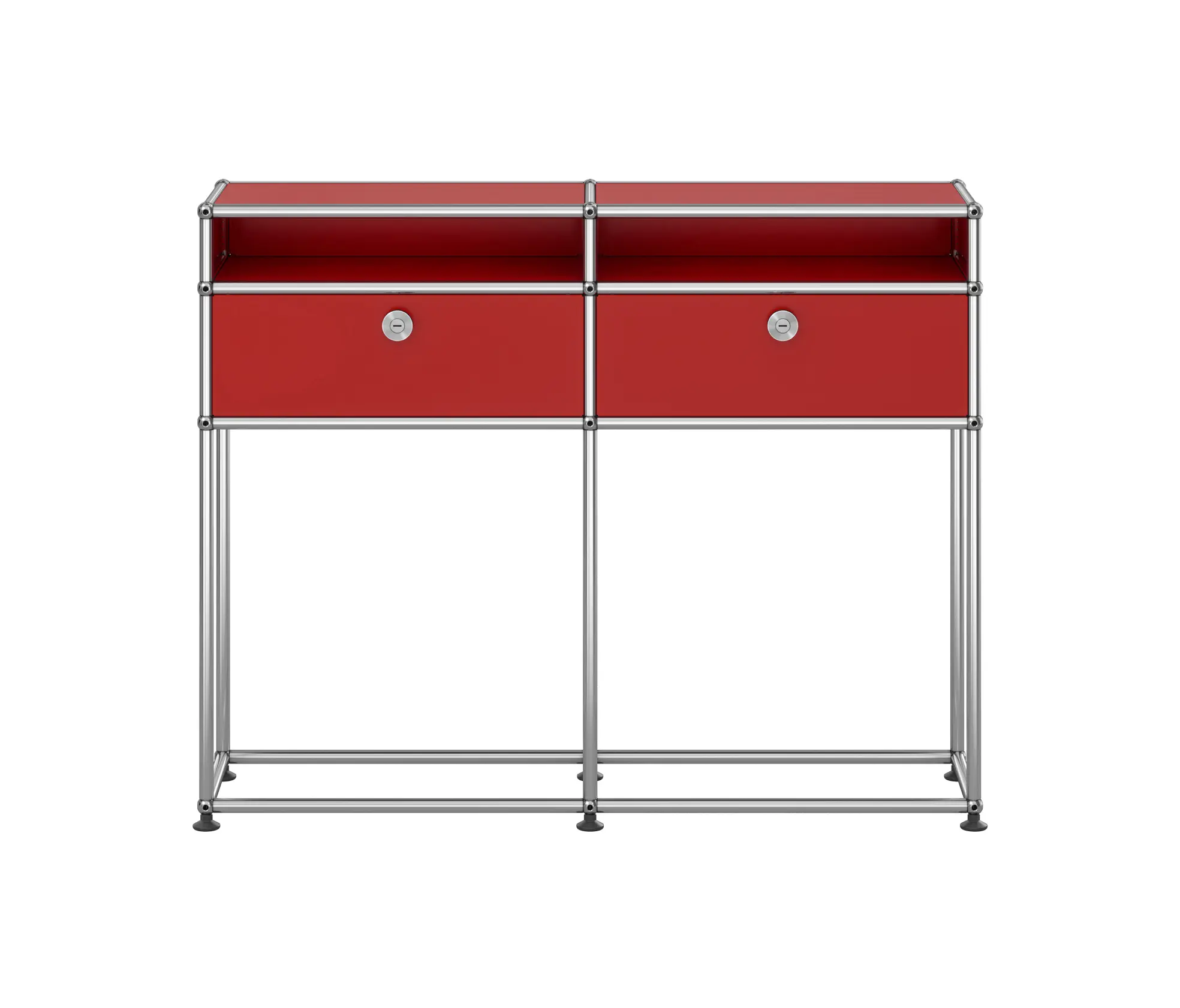 USM - USM Haller Credenza | USM Ruby Red